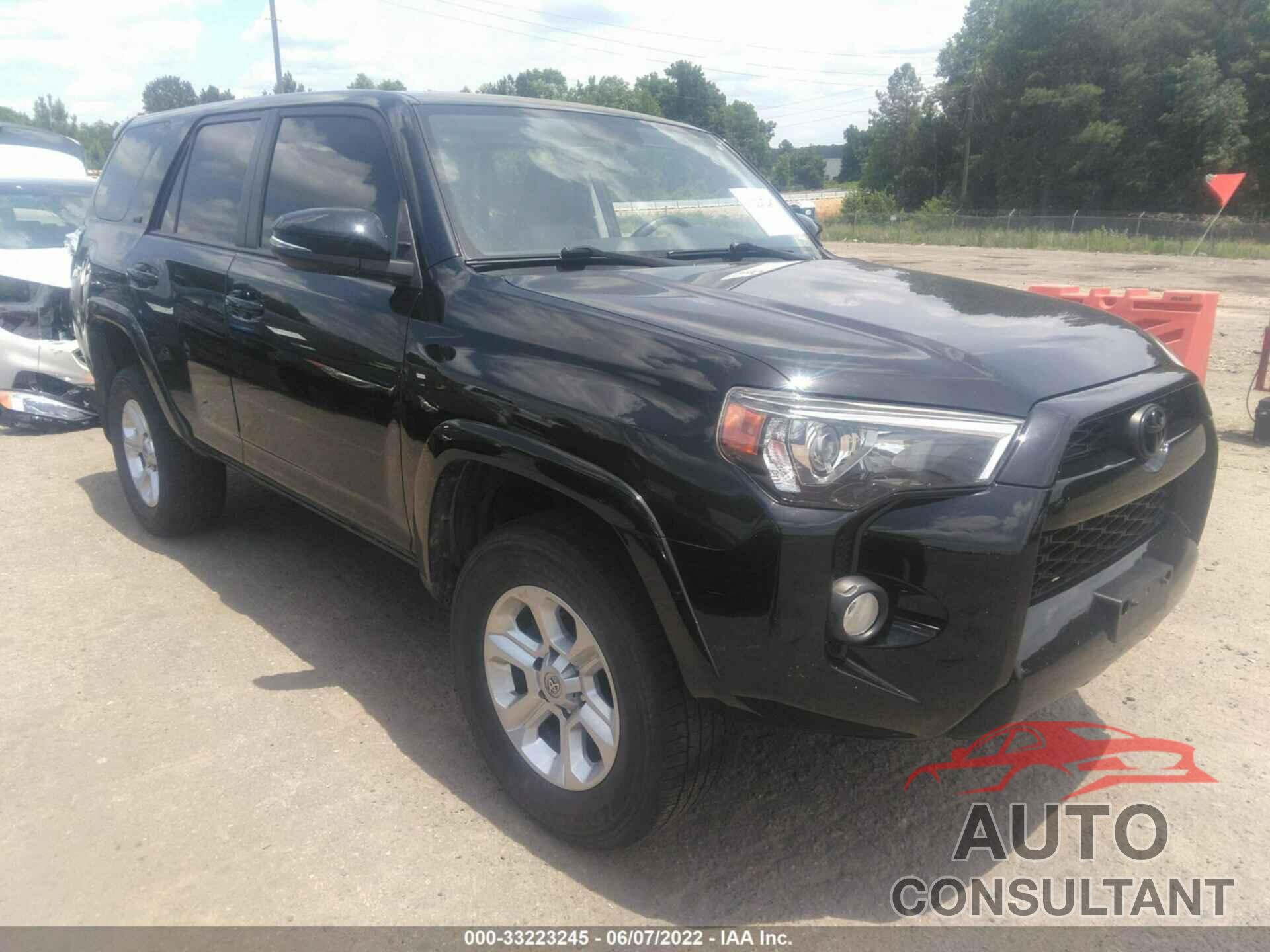 TOYOTA 4RUNNER 2017 - JTEBU5JR8H5467281