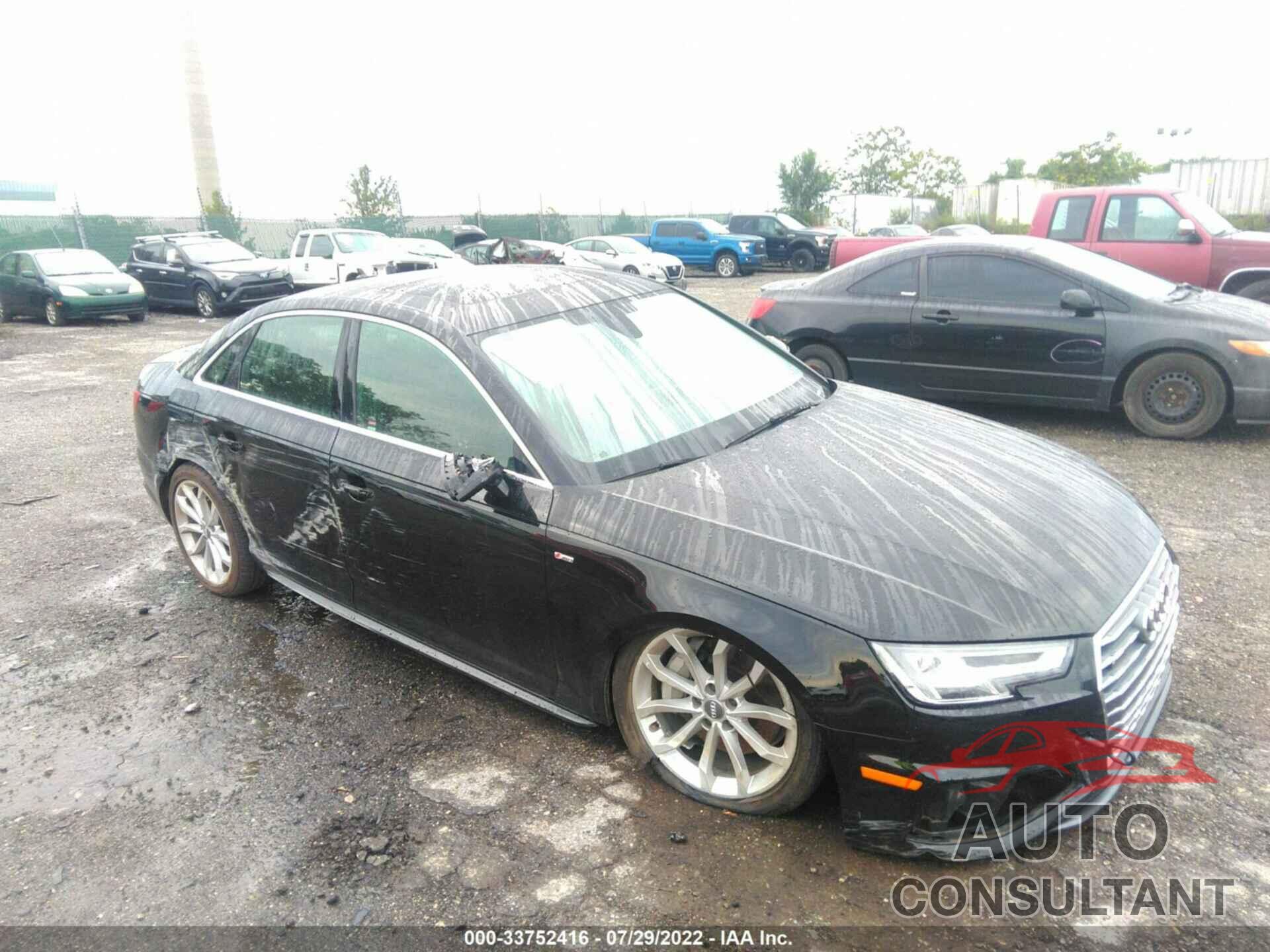 AUDI A4 2019 - WAUENAF41KA055557