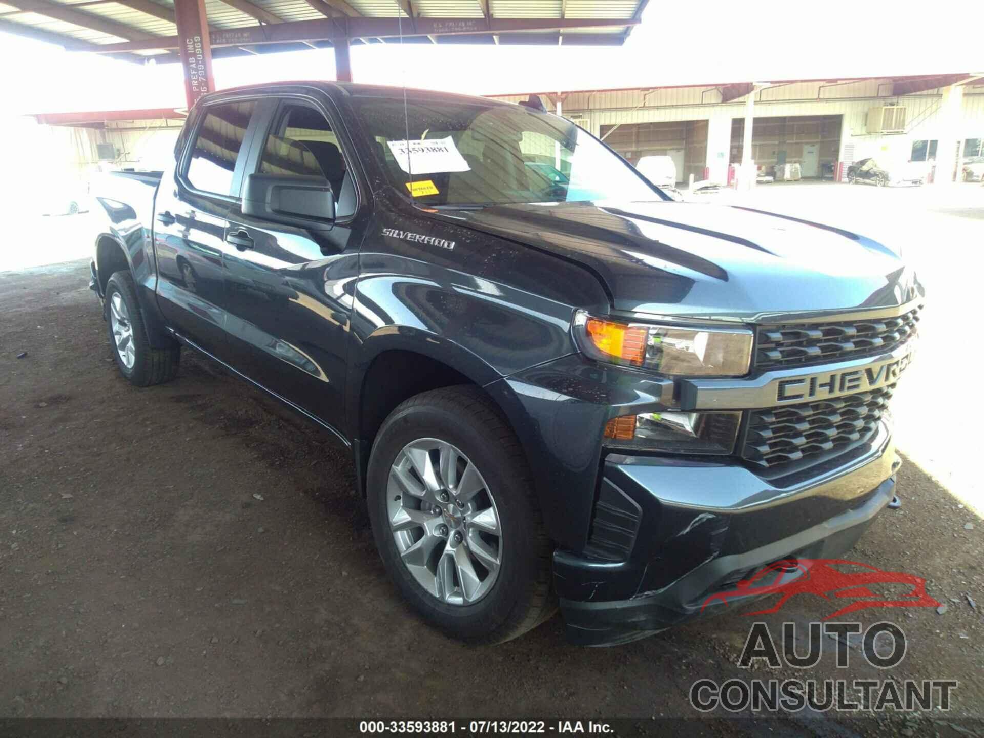 CHEVROLET SILVERADO 1500 2021 - 1GCPWBEK0MZ379795