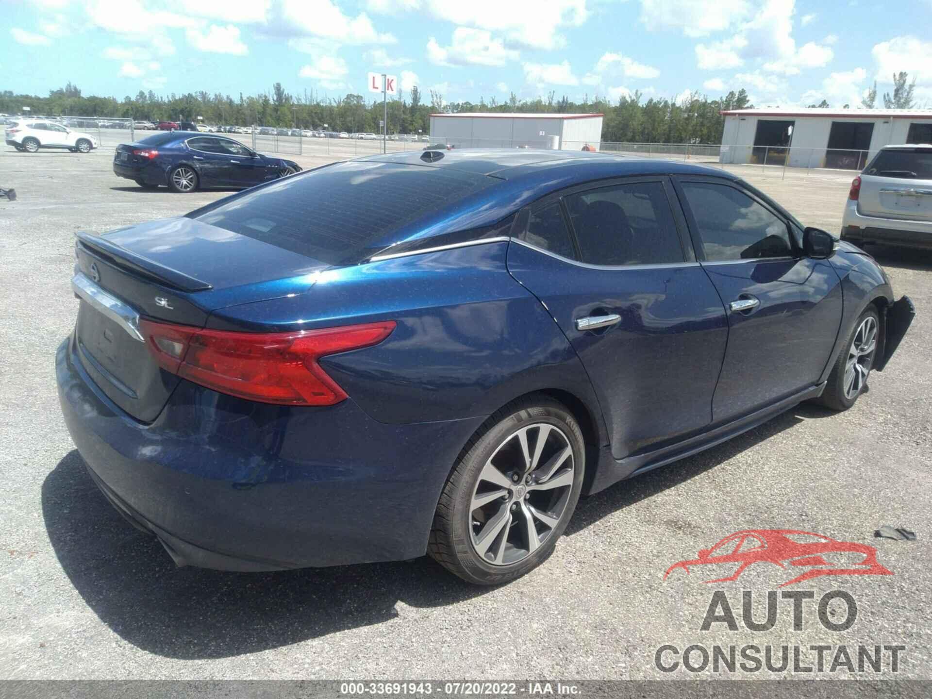 NISSAN MAXIMA 2018 - 1N4AA6AP3JC387844