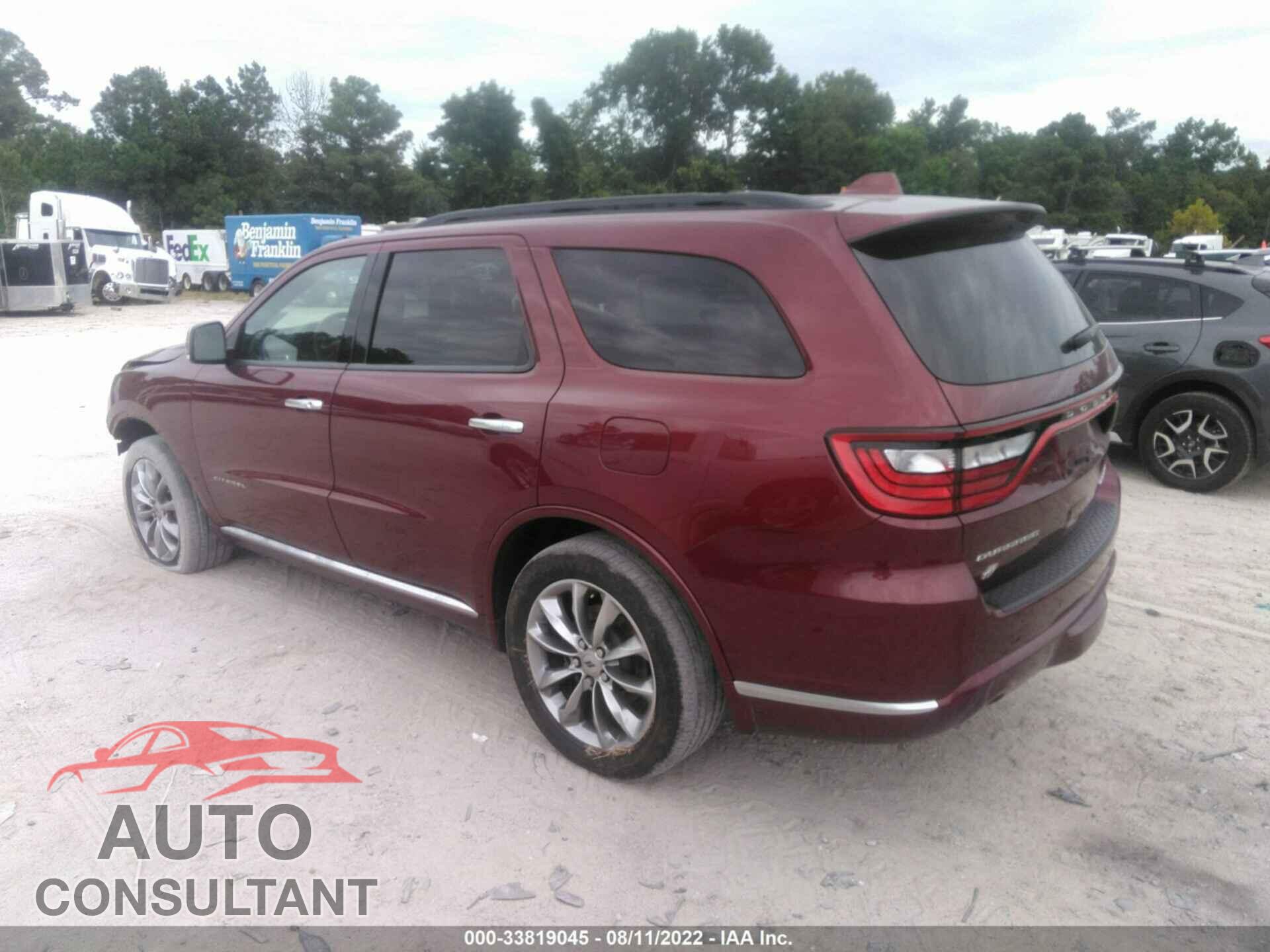 DODGE DURANGO 2021 - 1C4RDJEG9MC634564