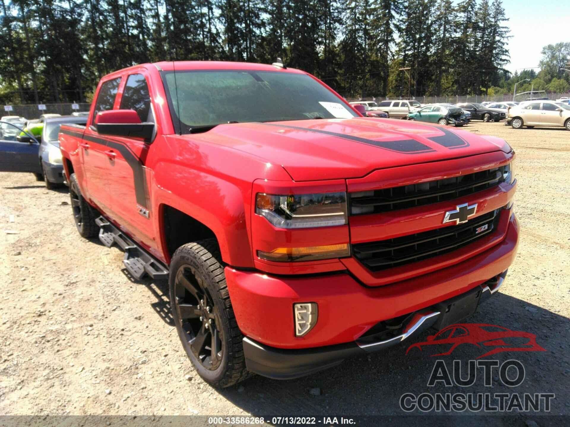 CHEVROLET SILVERADO 1500 2016 - 3GCUKREC0GG337910
