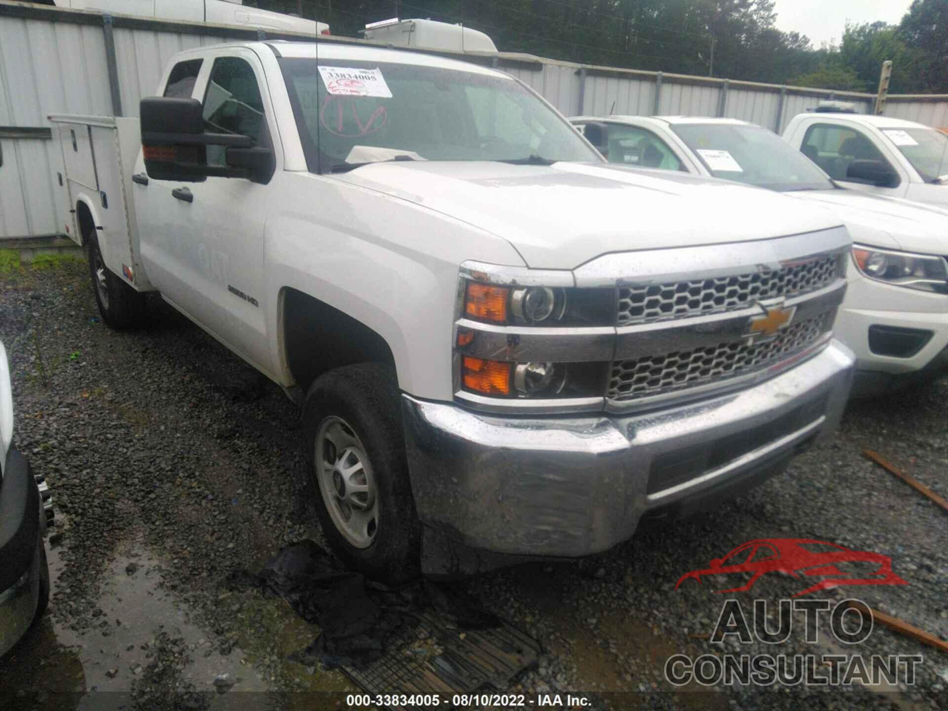 CHEVROLET SILVERADO 2500HD 2019 - 2GB2CREG2K1140587