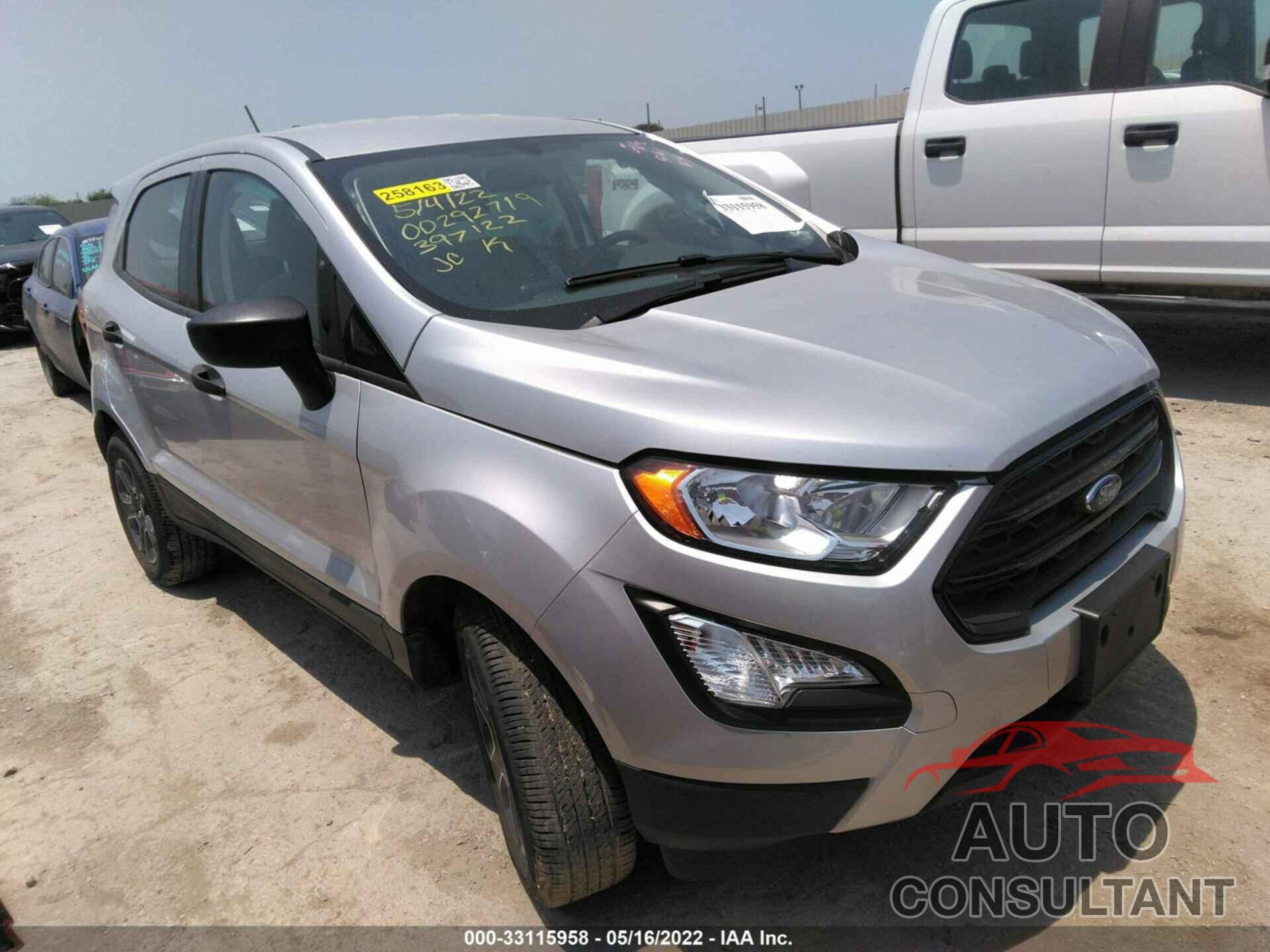 FORD ECOSPORT 2021 - MAJ3S2FE1MC397122