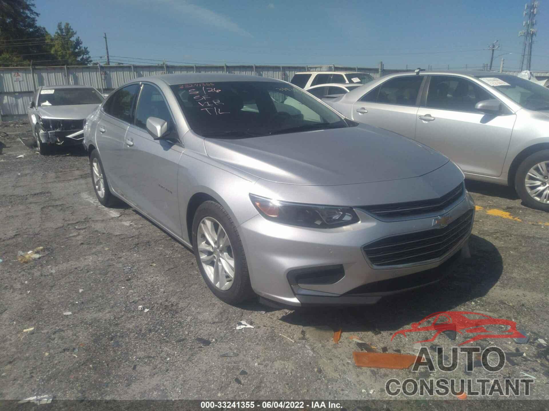 CHEVROLET MALIBU 2016 - 1G1ZJ5SU4GF338373
