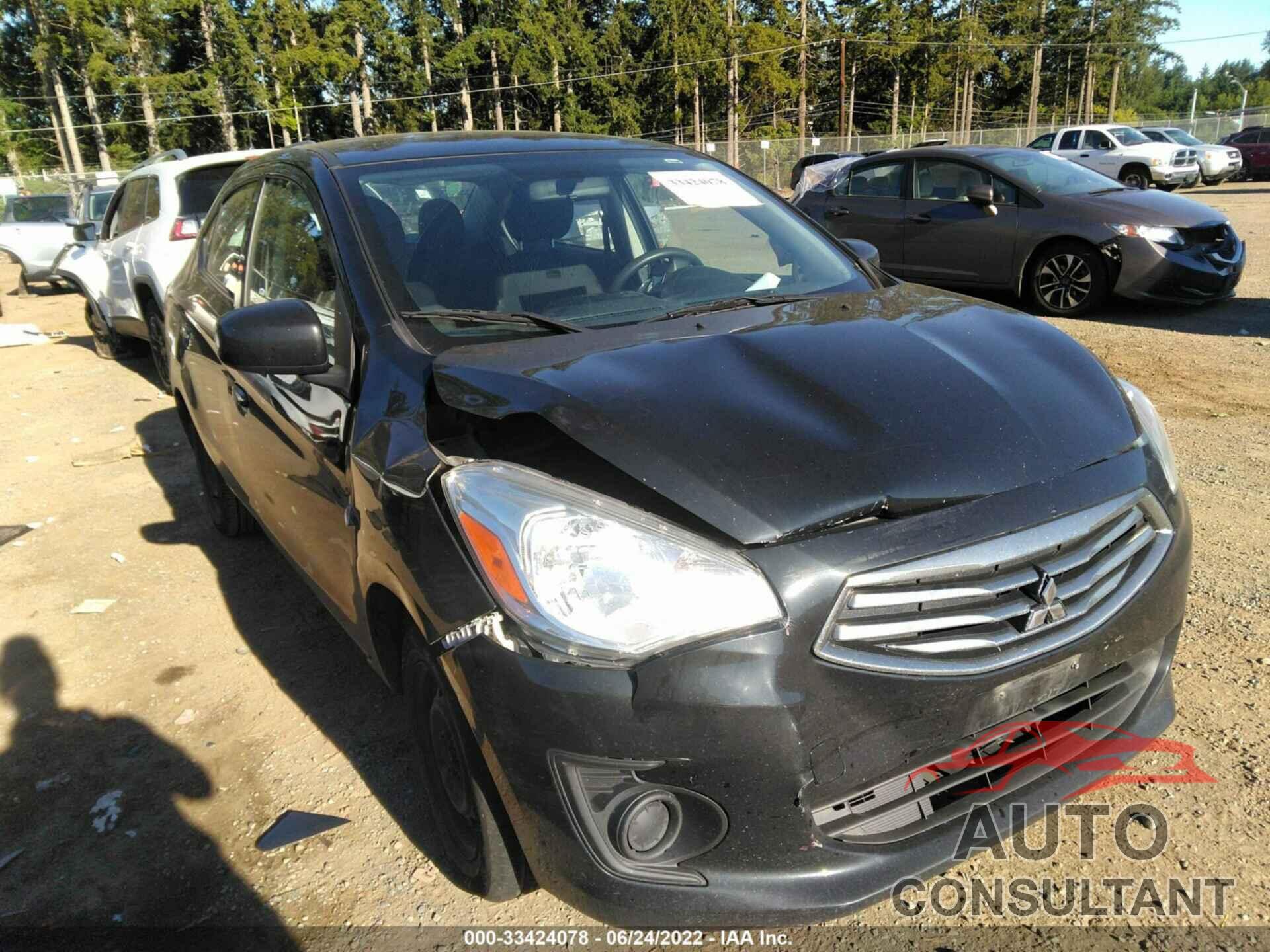 MITSUBISHI MIRAGE G4 2018 - ML32F3FJ8JHF06564