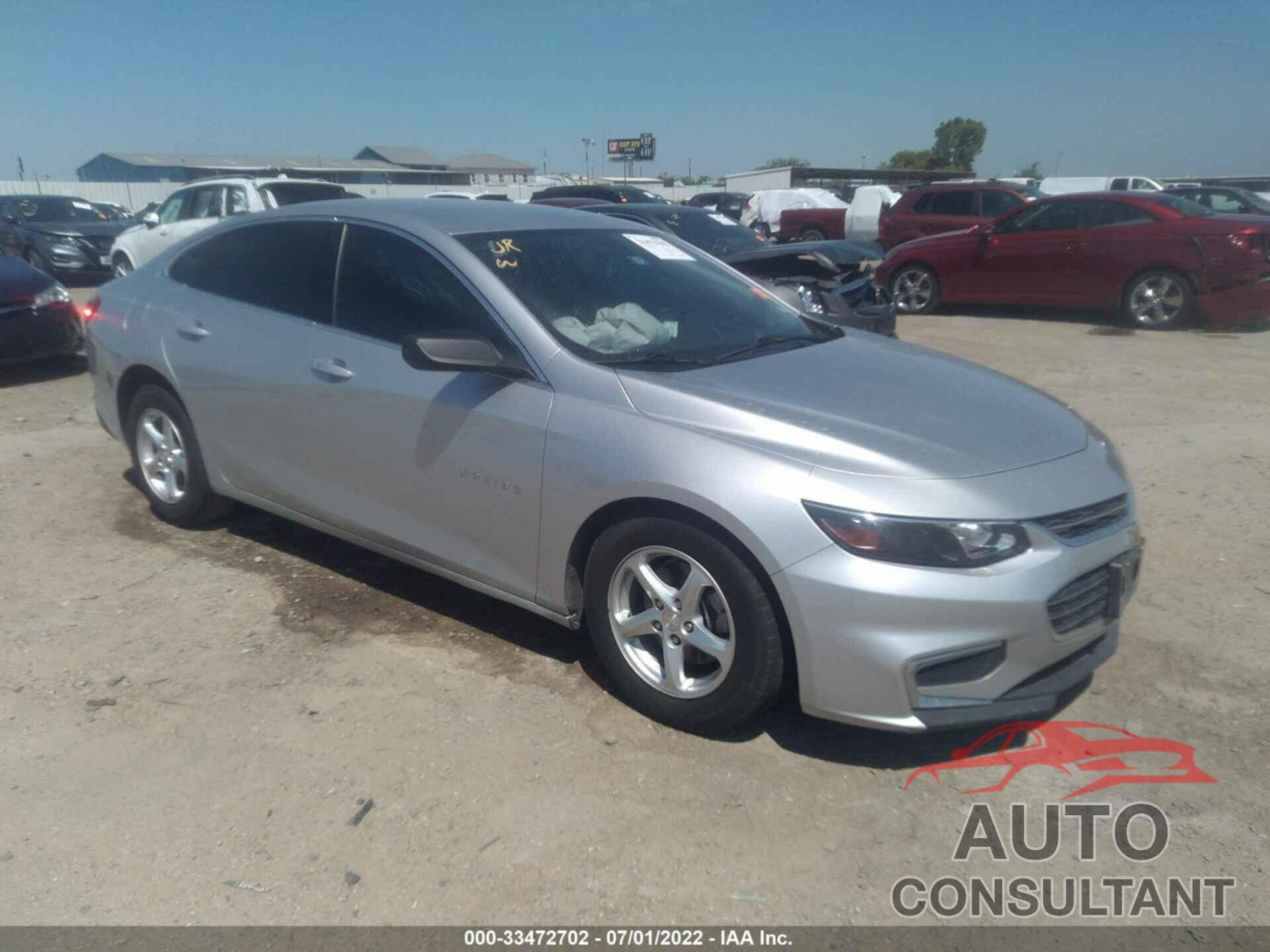 CHEVROLET MALIBU 2018 - 1G1ZB5ST2JF224304