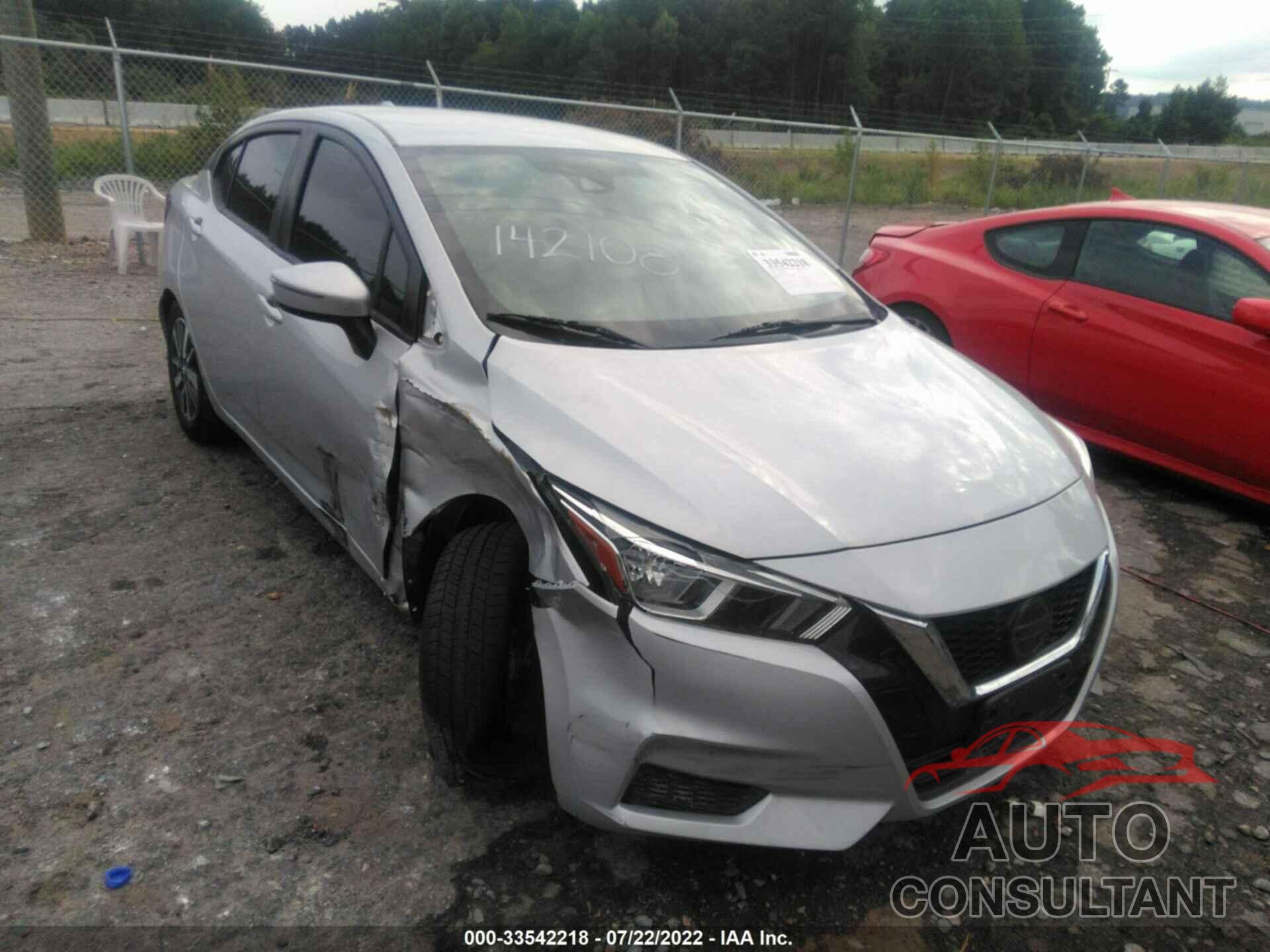 NISSAN VERSA 2020 - 3N1CN8EV7LL825786