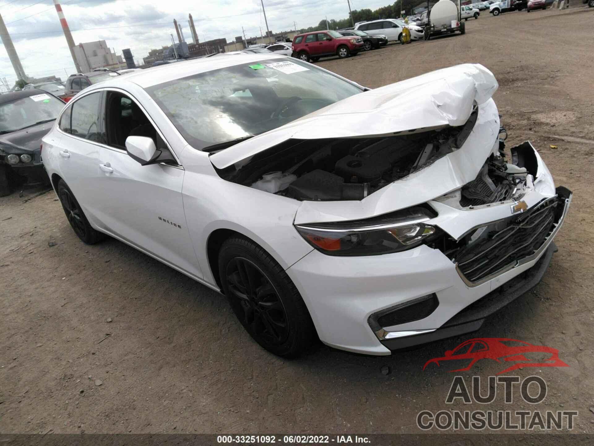 CHEVROLET MALIBU 2016 - 1G1ZE5ST7GF265947