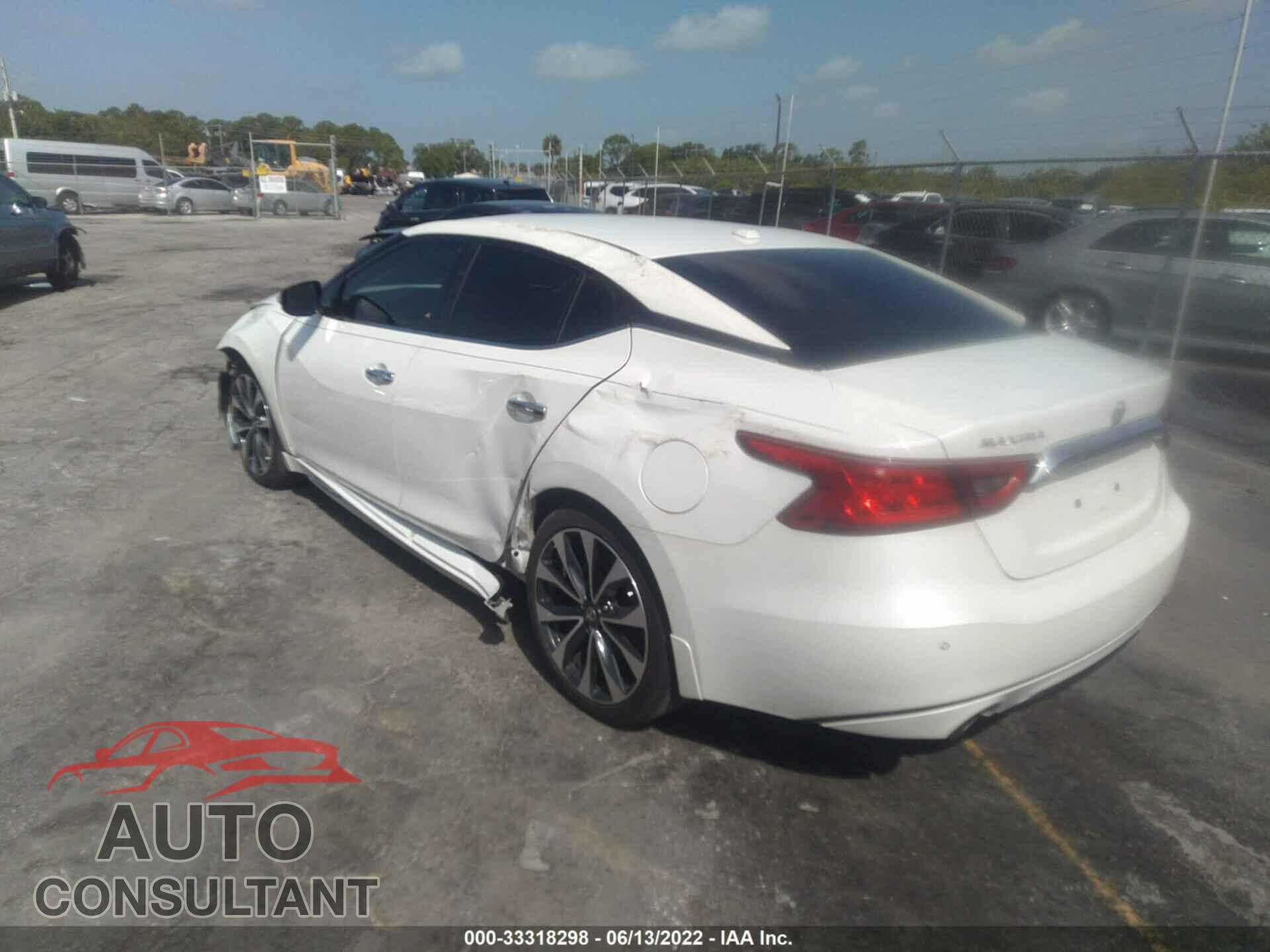 NISSAN MAXIMA 2017 - 1N4AA6AP1HC412699