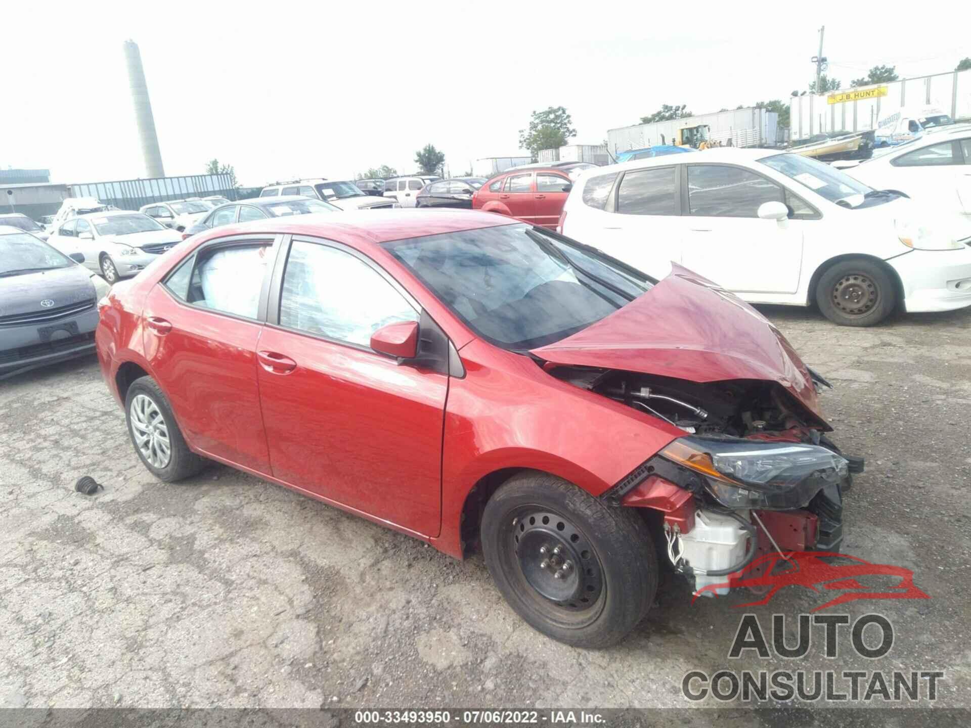 TOYOTA COROLLA 2017 - 2T1BURHE6HC954979