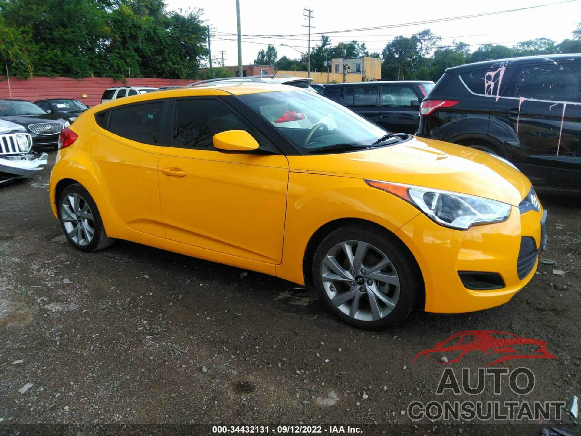 HYUNDAI VELOSTER 2016 - KMHTC6AD7GU292883