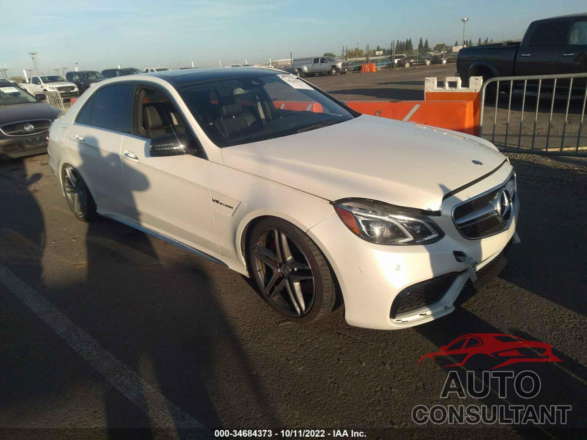 MERCEDES-BENZ E-CLASS 2016 - WDDHF7GB8GB312766