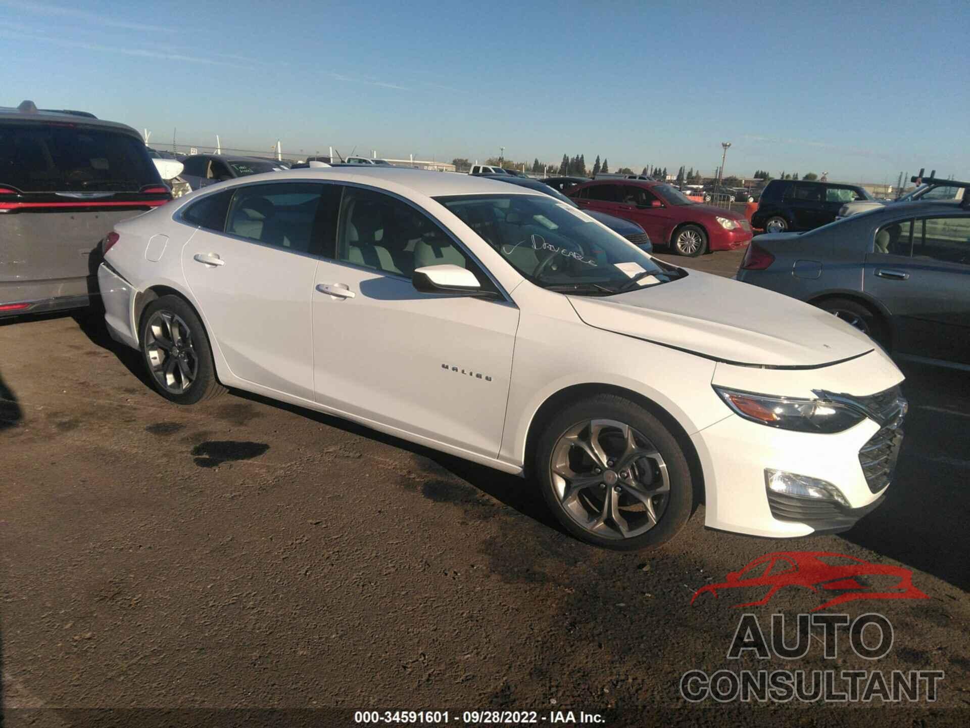 CHEVROLET MALIBU 2022 - 1G1ZD5ST2NF128169