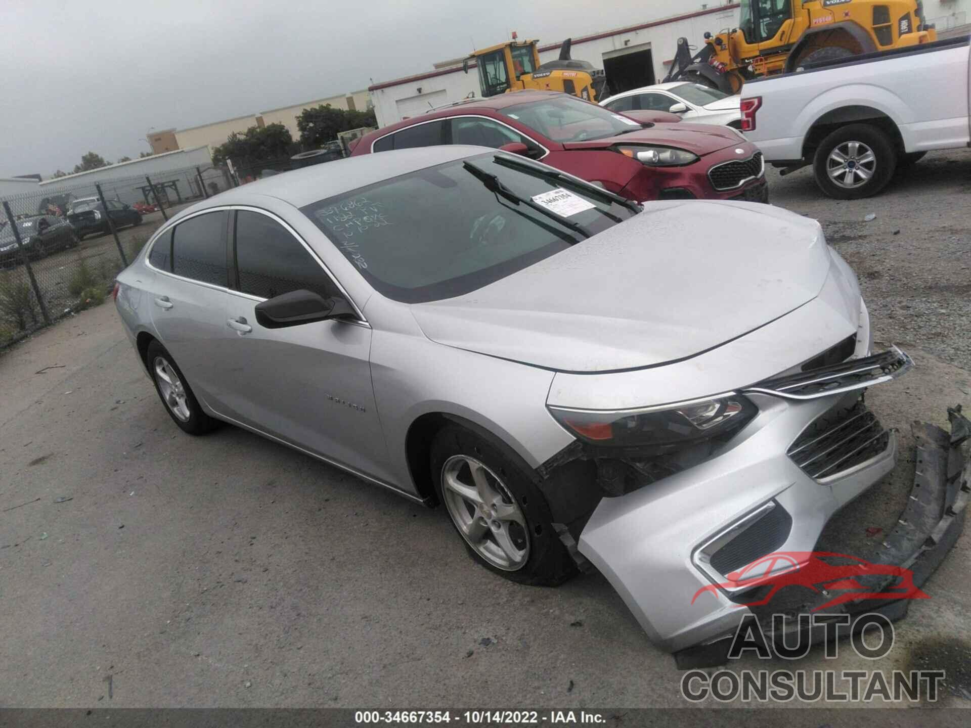CHEVROLET MALIBU 2017 - 1G1ZB5ST2HF130675