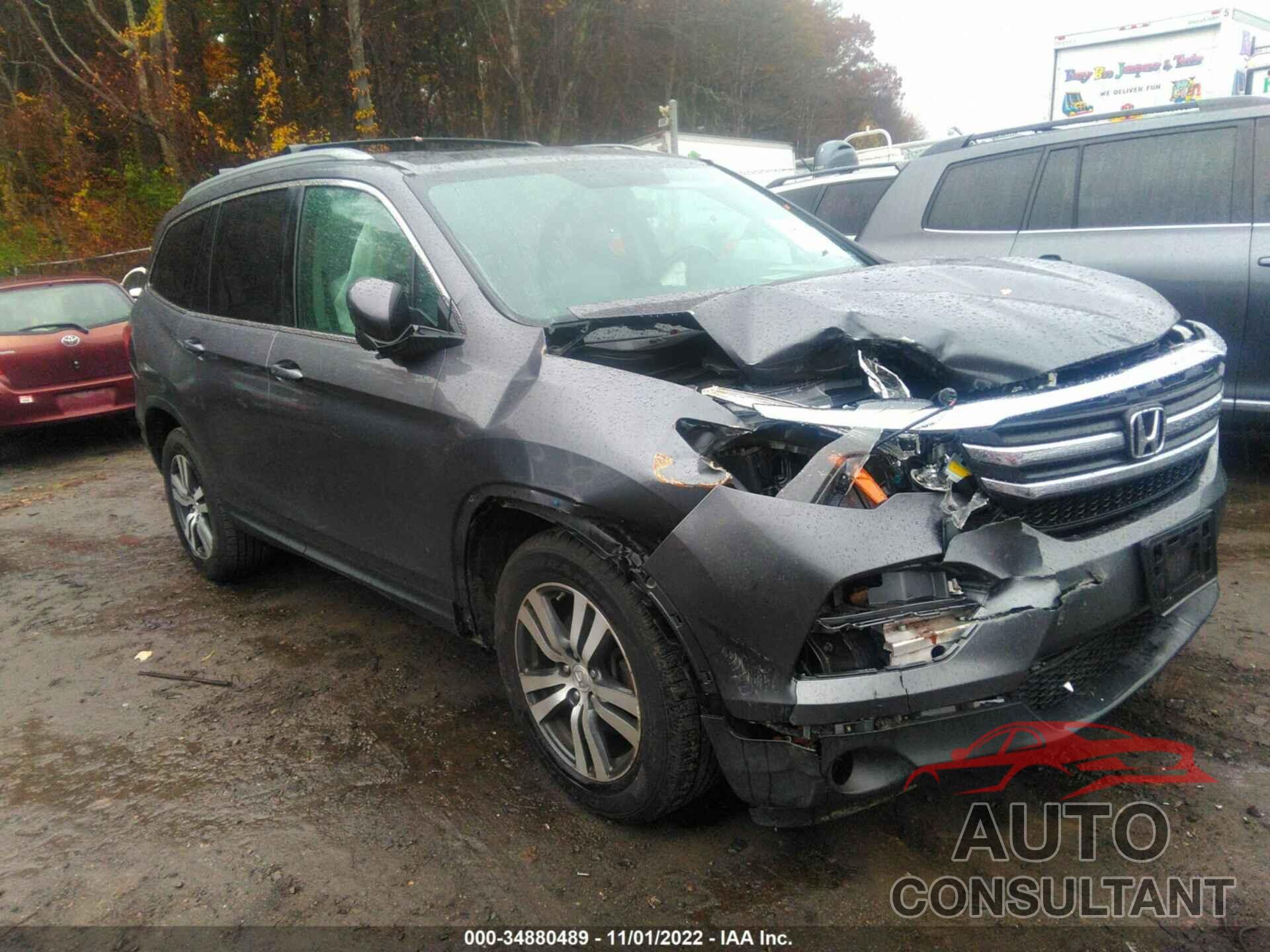 HONDA PILOT 2016 - 5FNYF6H80GB010148
