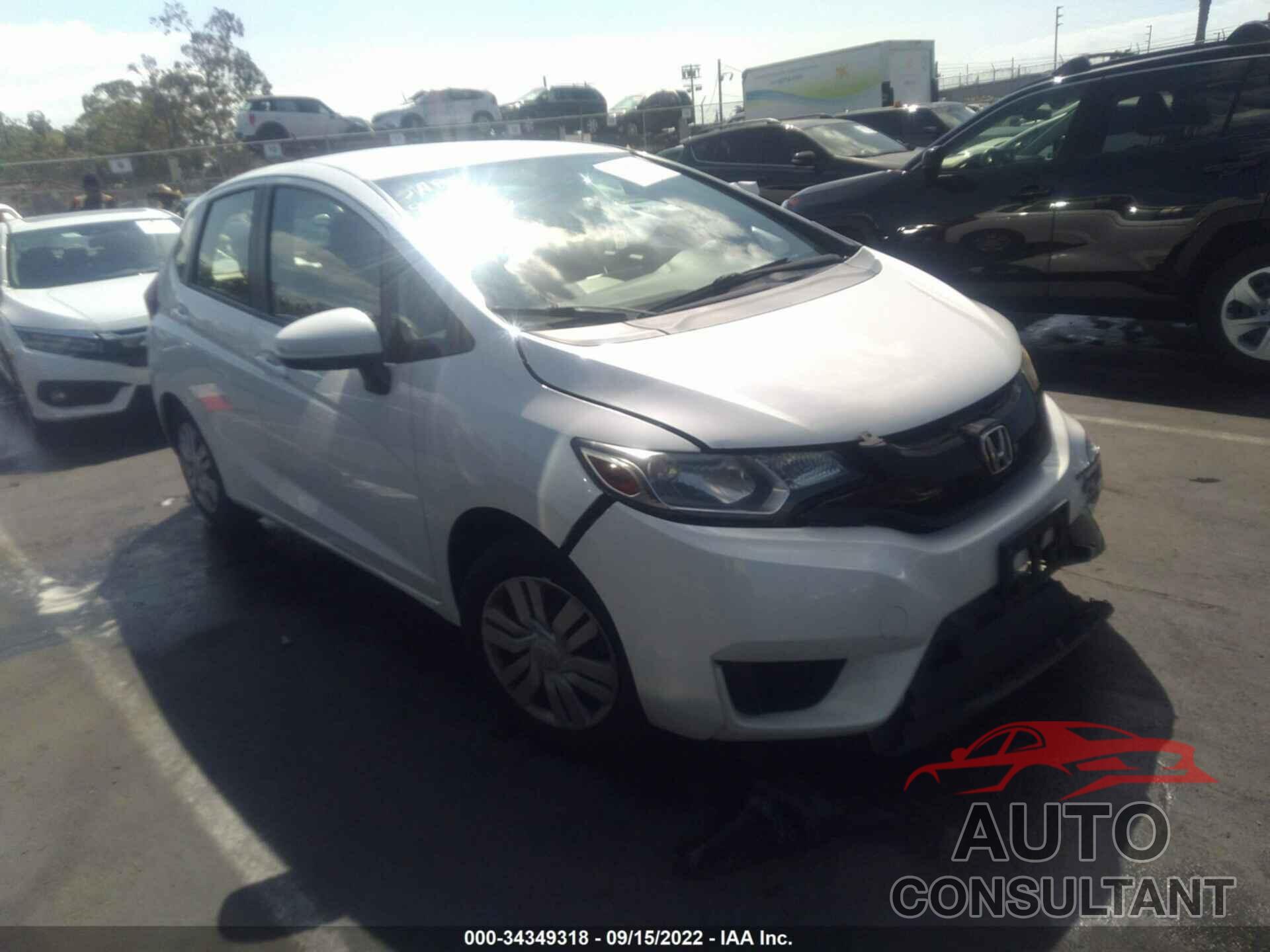 HONDA FIT 2016 - JHMGK5H5XGX024652