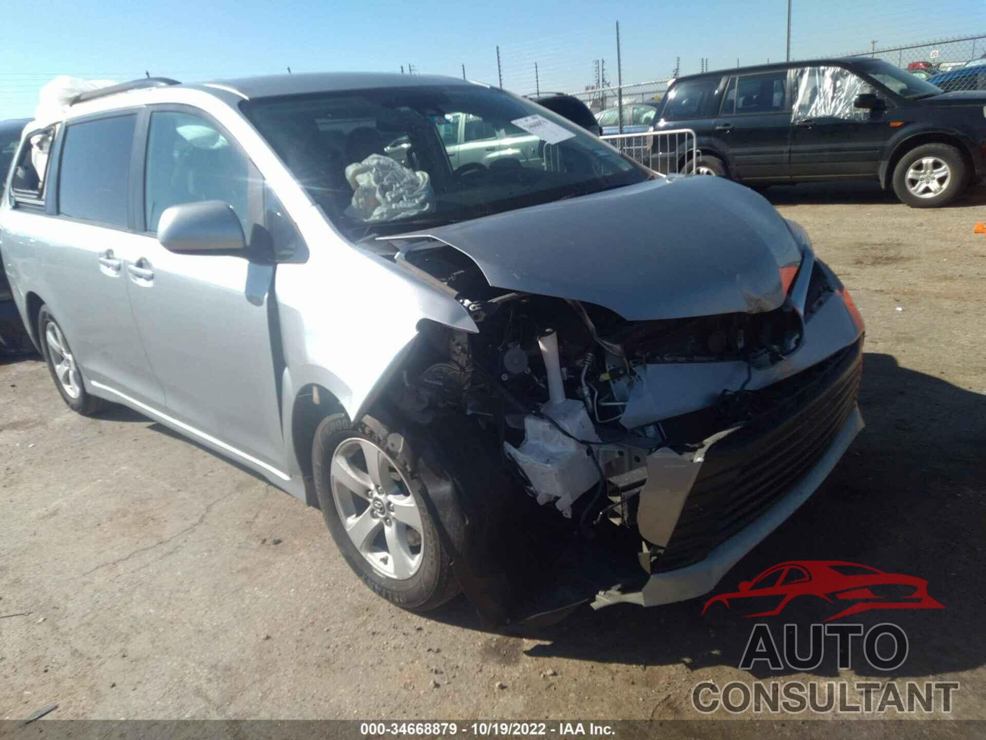 TOYOTA SIENNA 2020 - 5TDKZ3DC8LS021751