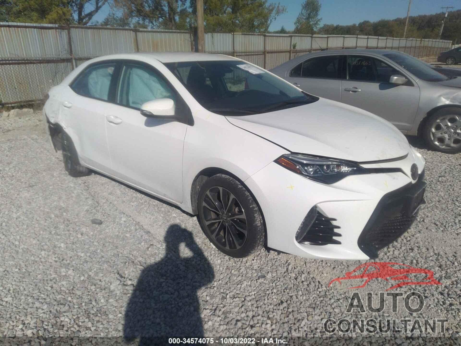 TOYOTA COROLLA 2018 - 2T1BURHE0JC028499