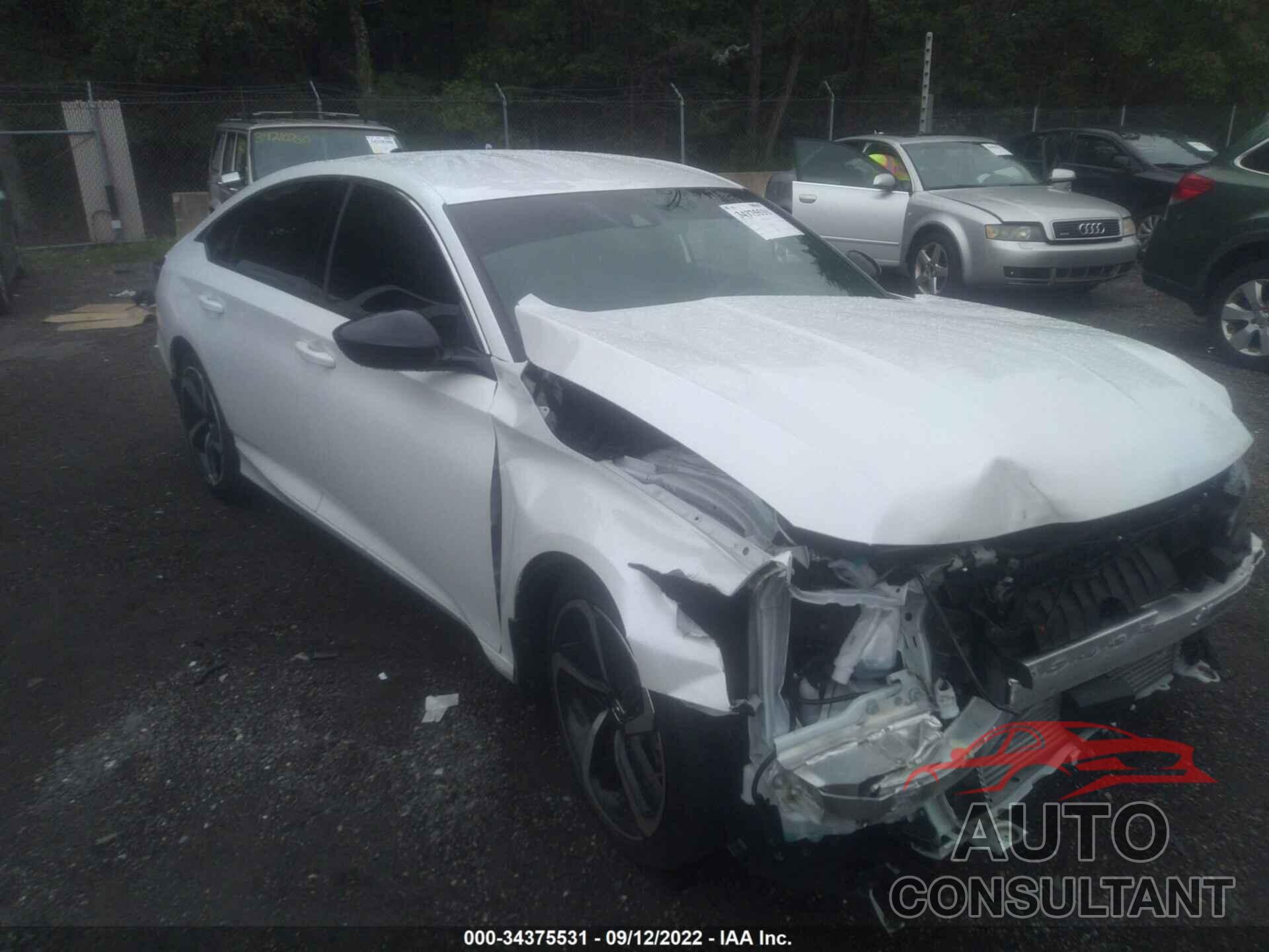 HONDA ACCORD SEDAN 2022 - 1HGCV1F39NA026265