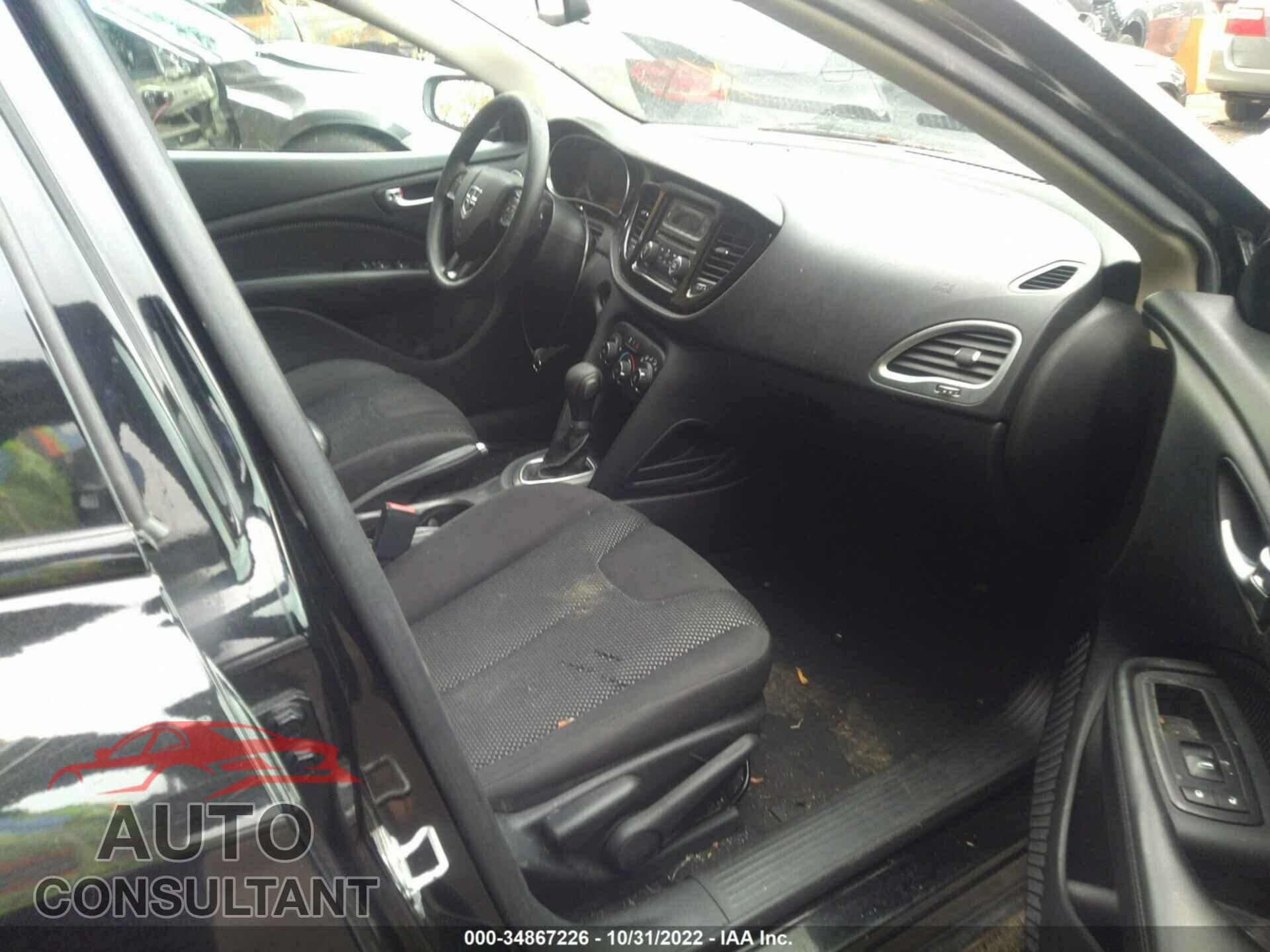 DODGE DART 2016 - 1C3CDFBB2GD704470