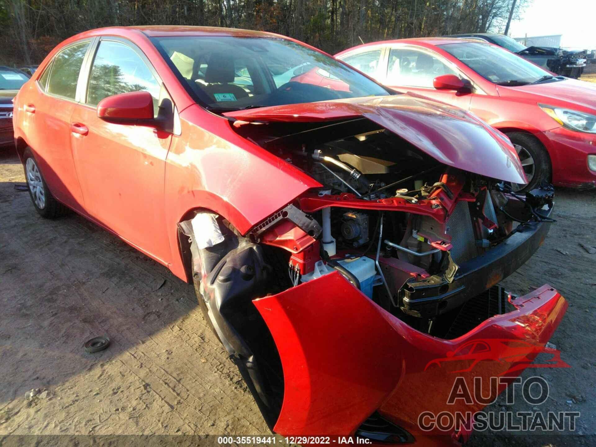 TOYOTA COROLLA 2019 - 5YFBURHE8KP863994