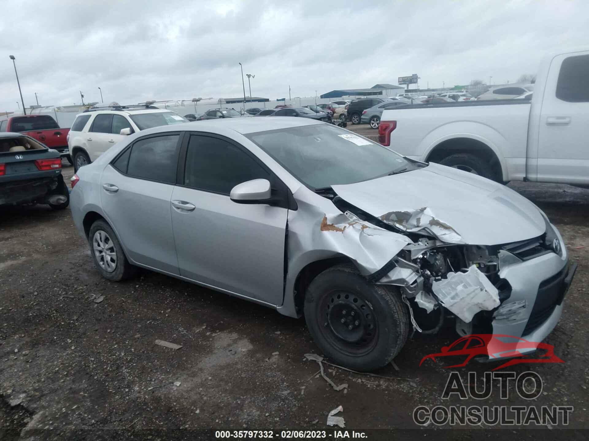 TOYOTA COROLLA 2016 - 5YFBURHE3GP536068