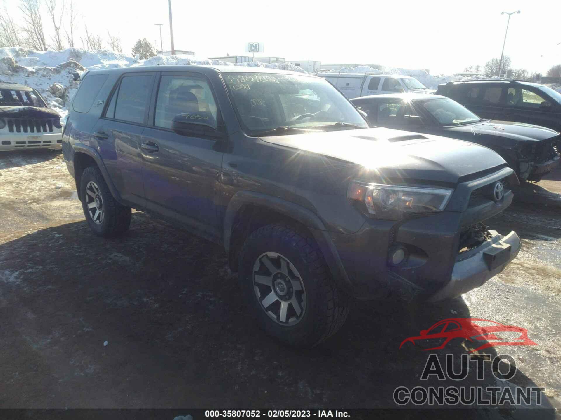 TOYOTA 4RUNNER 2017 - JTEBU5JR2H5411630