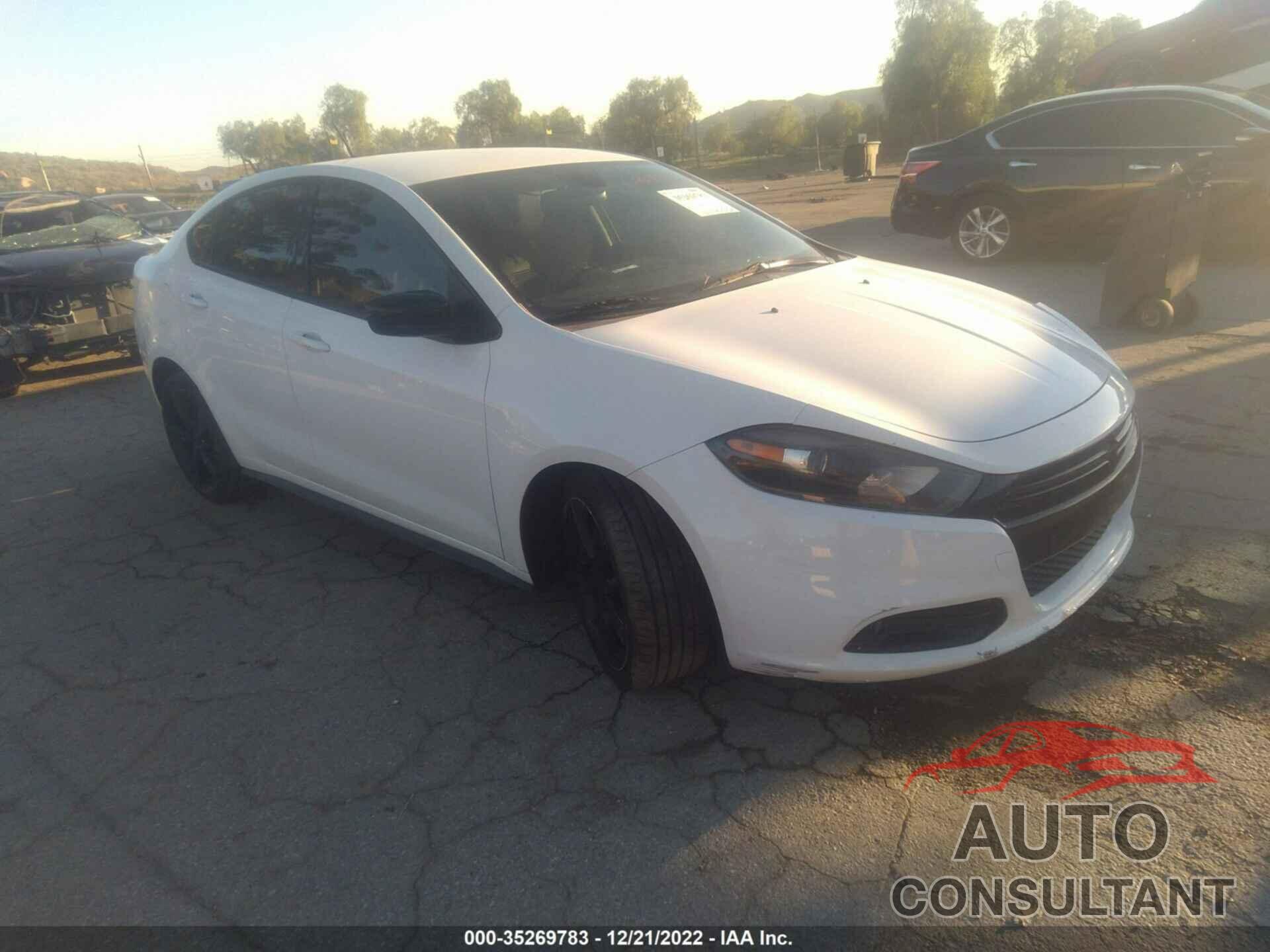 DODGE DART 2015 - 1C3CDFBB7FD391379