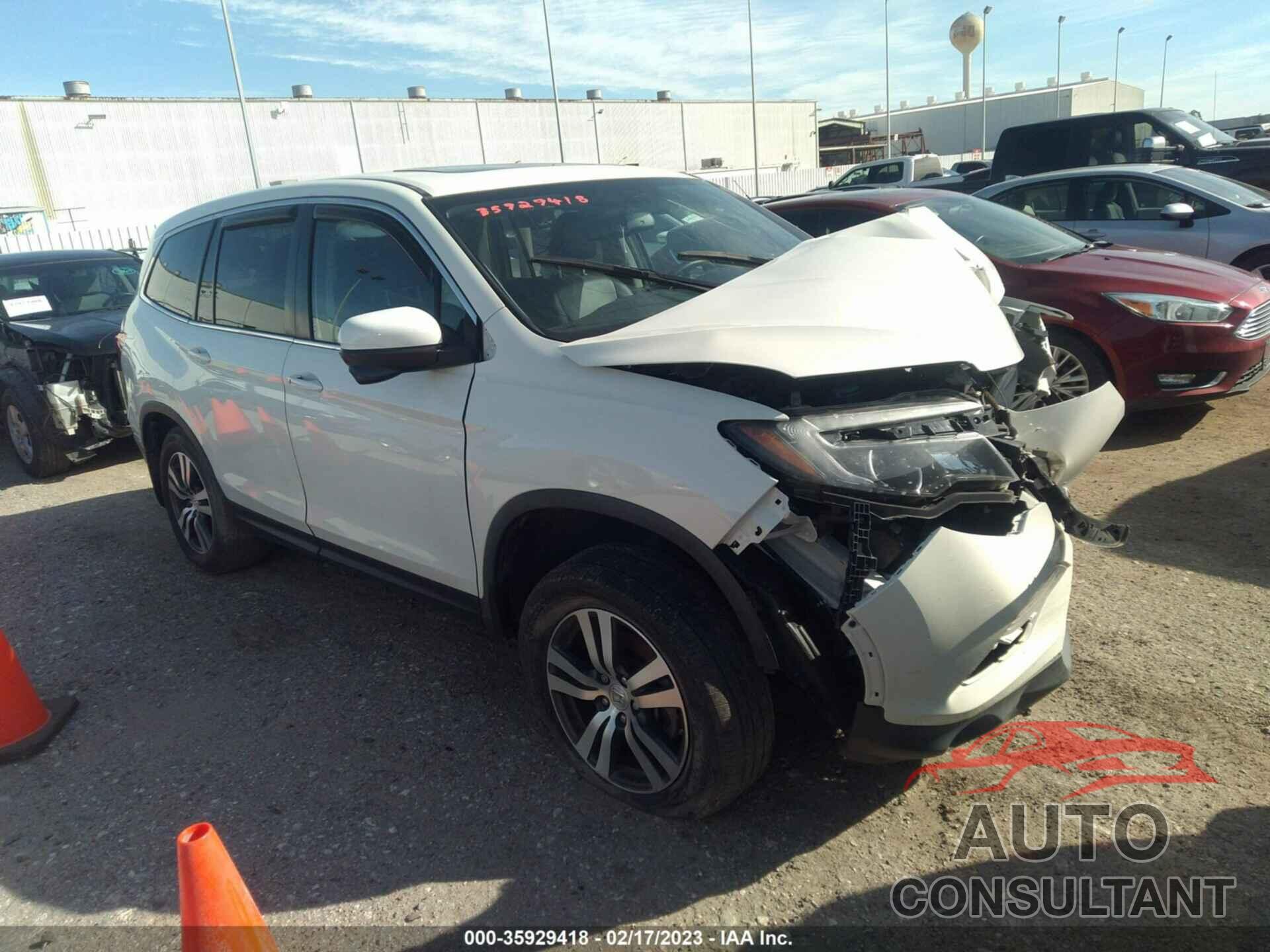 HONDA PILOT 2018 - 5FNYF5H57JB009795