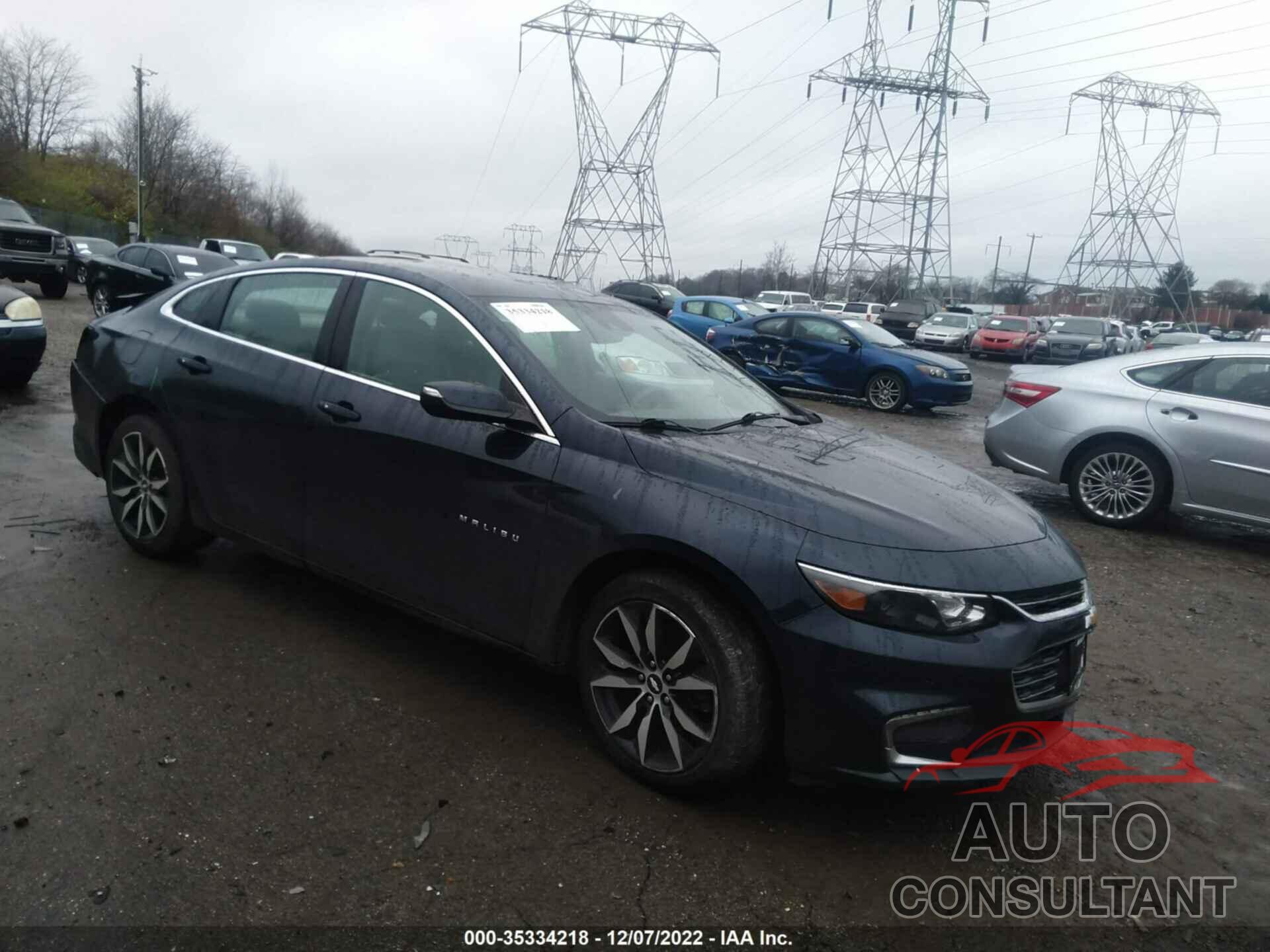 CHEVROLET MALIBU 2017 - 1G1ZE5STXHF291363