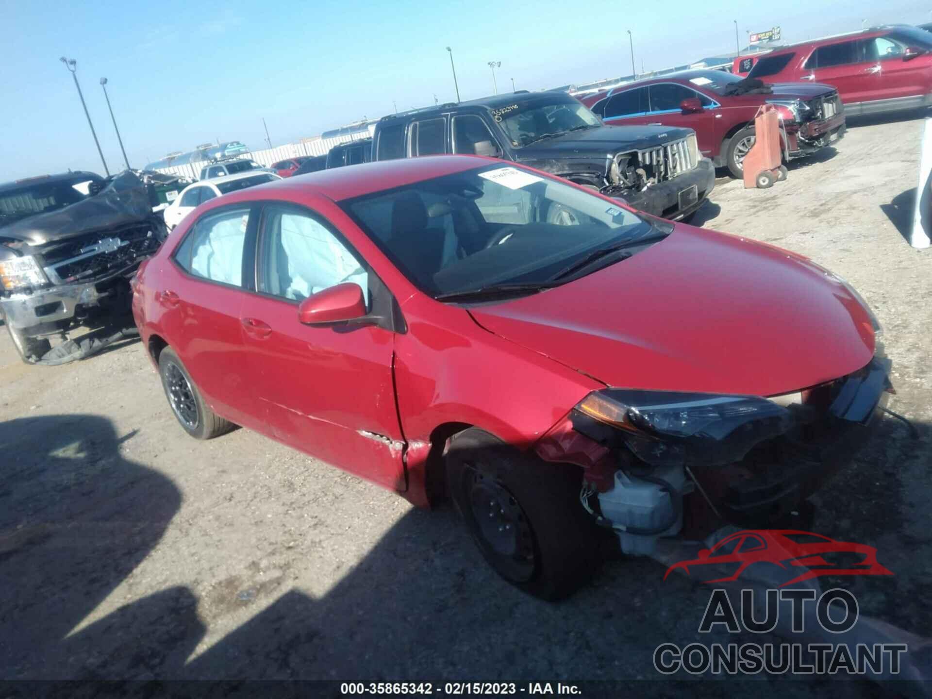 TOYOTA COROLLA 2018 - 2T1BURHE0JC984243