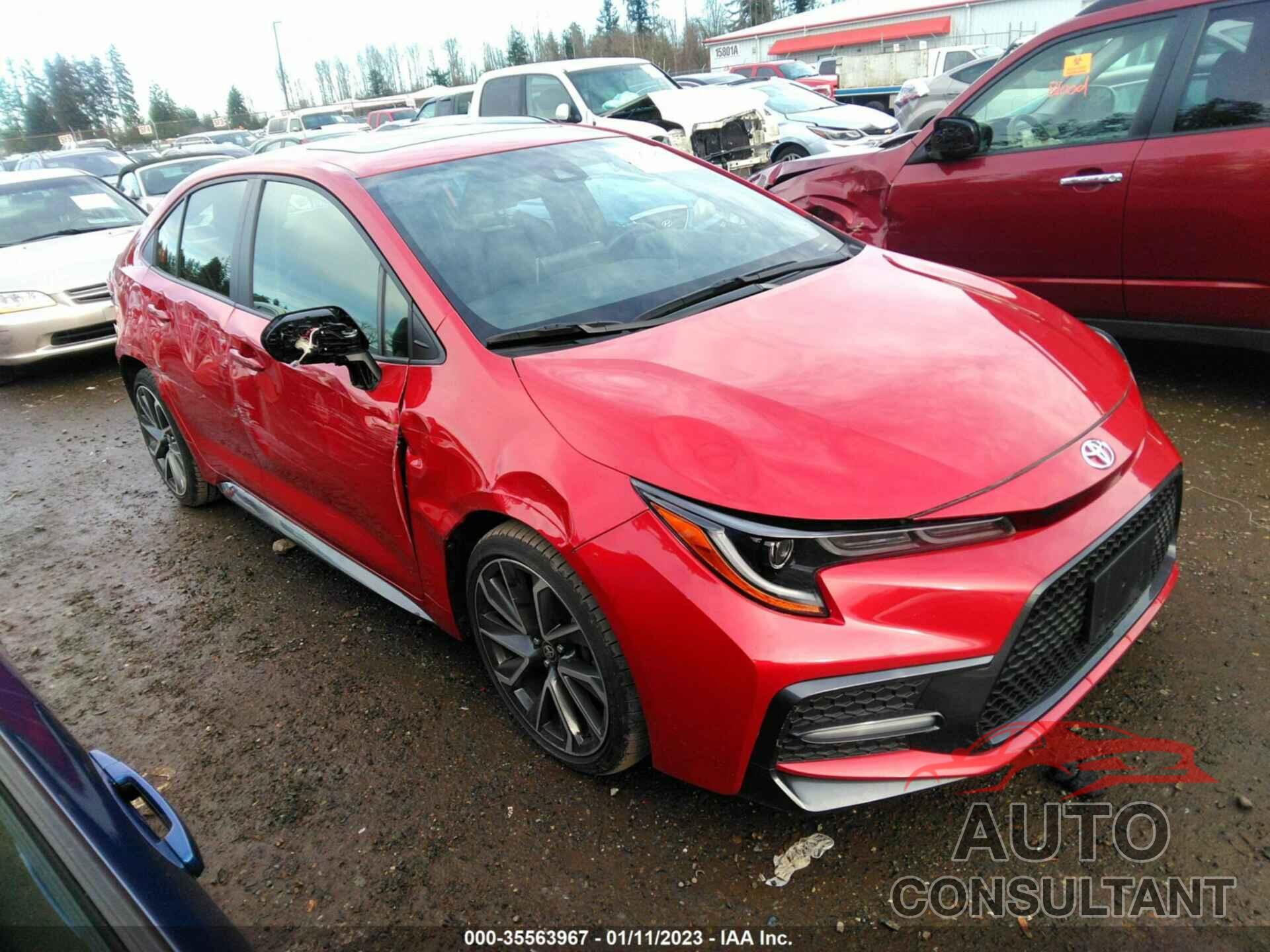TOYOTA COROLLA 2021 - JTDT4MCE7MJ054685