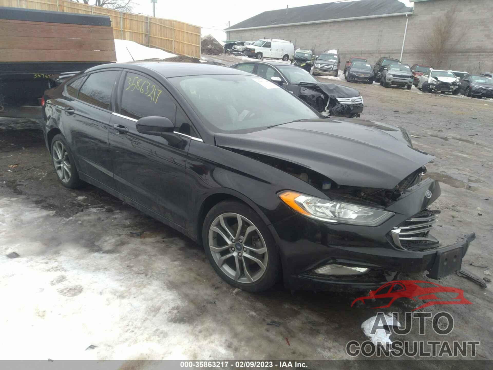 FORD FUSION 2017 - 3FA6P0T9XHR144382