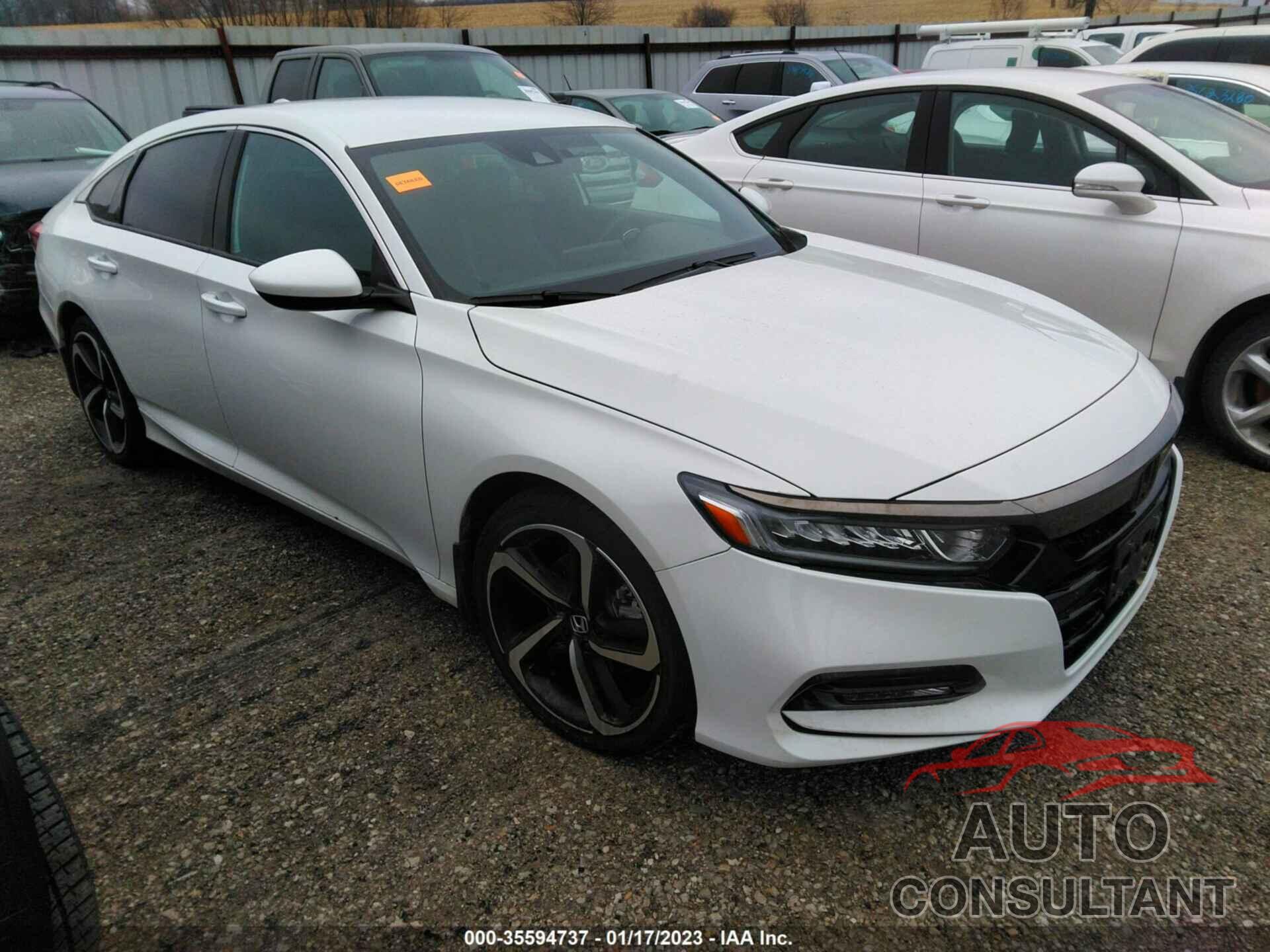 HONDA ACCORD SEDAN 2019 - 1HGCV1F37KA010593