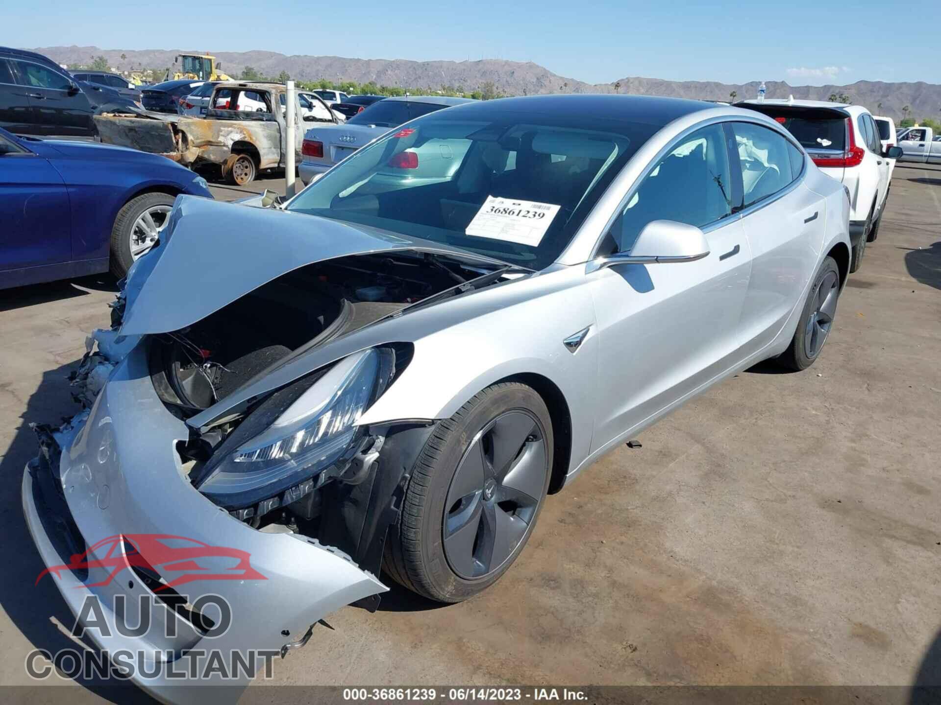 TESLA MODEL 3 2018 - 5YJ3E1EB6JF074007