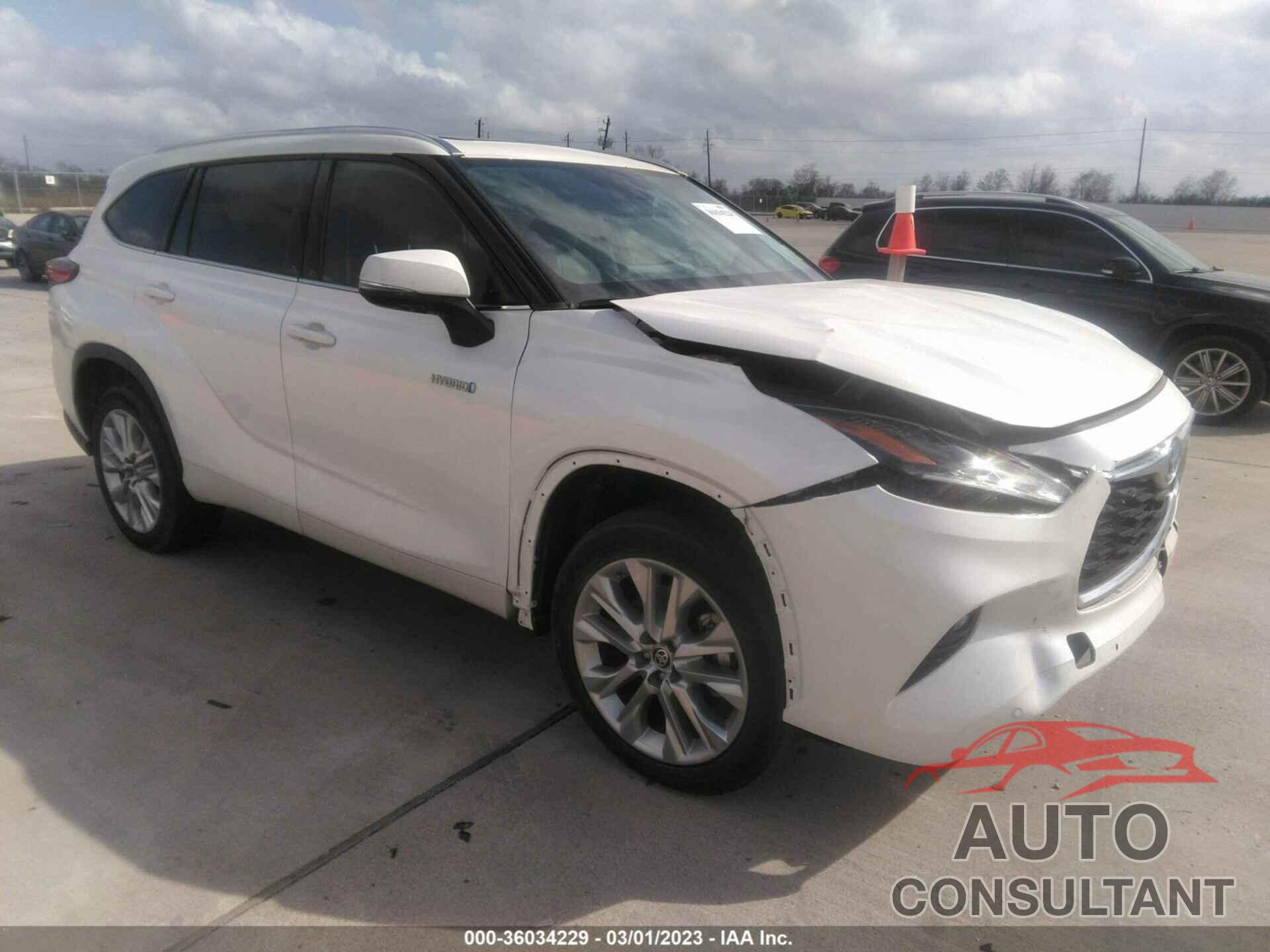 TOYOTA HIGHLANDER 2020 - 5TDYARAH7LS001379