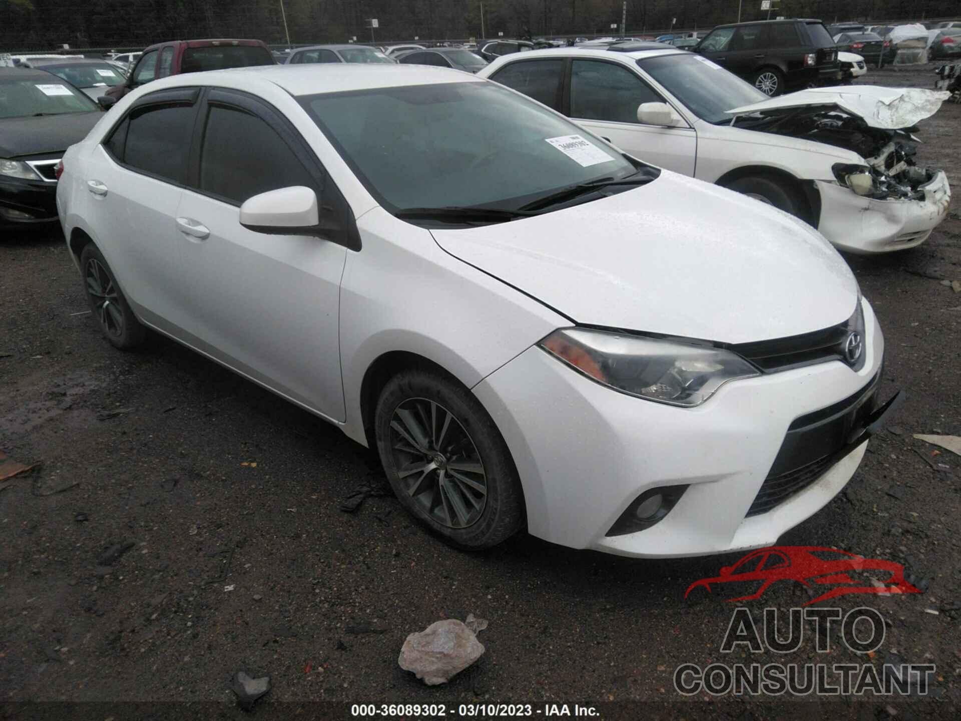 TOYOTA COROLLA 2016 - 2T1BURHE8GC672762