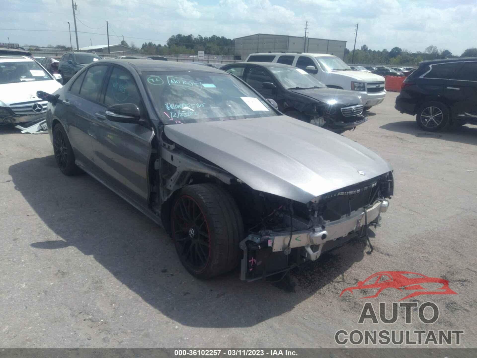 MERCEDES-BENZ C-CLASS 2015 - 55SWF8HB1FU080897
