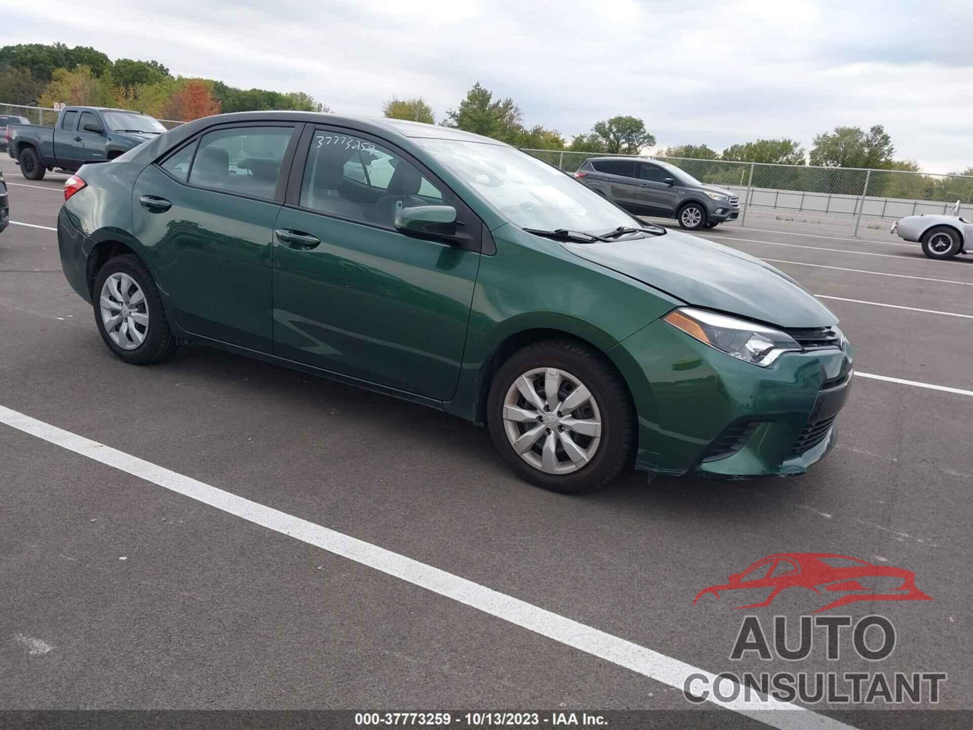 TOYOTA COROLLA 2015 - 2T1BURHE8FC244916