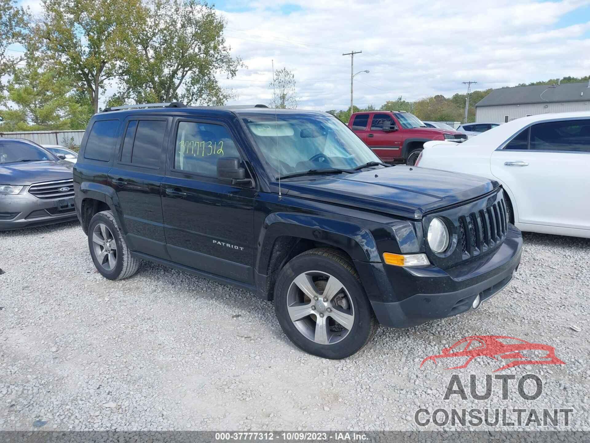 JEEP PATRIOT 2017 - 1C4NJRFB1HD114691