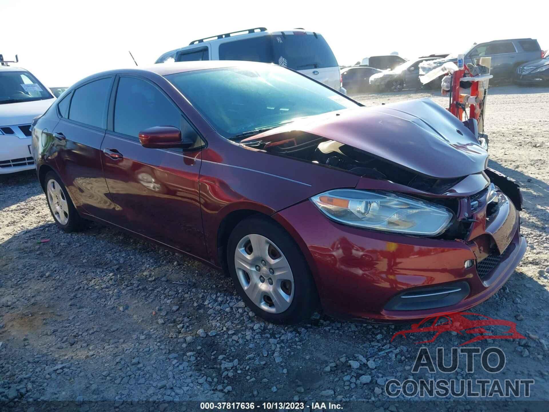 DODGE DART 2015 - 1C3CDFAA8FD302198