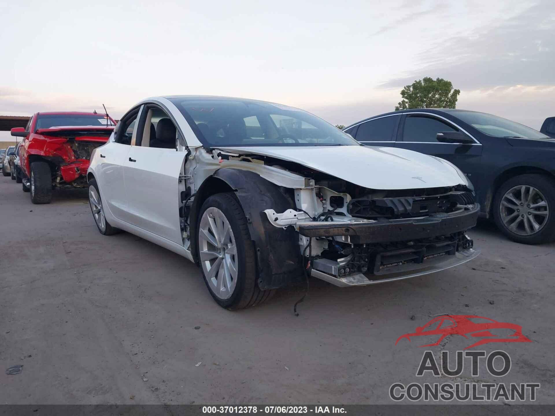 TESLA MODEL 3 2022 - 5YJ3E1EB6NF253007