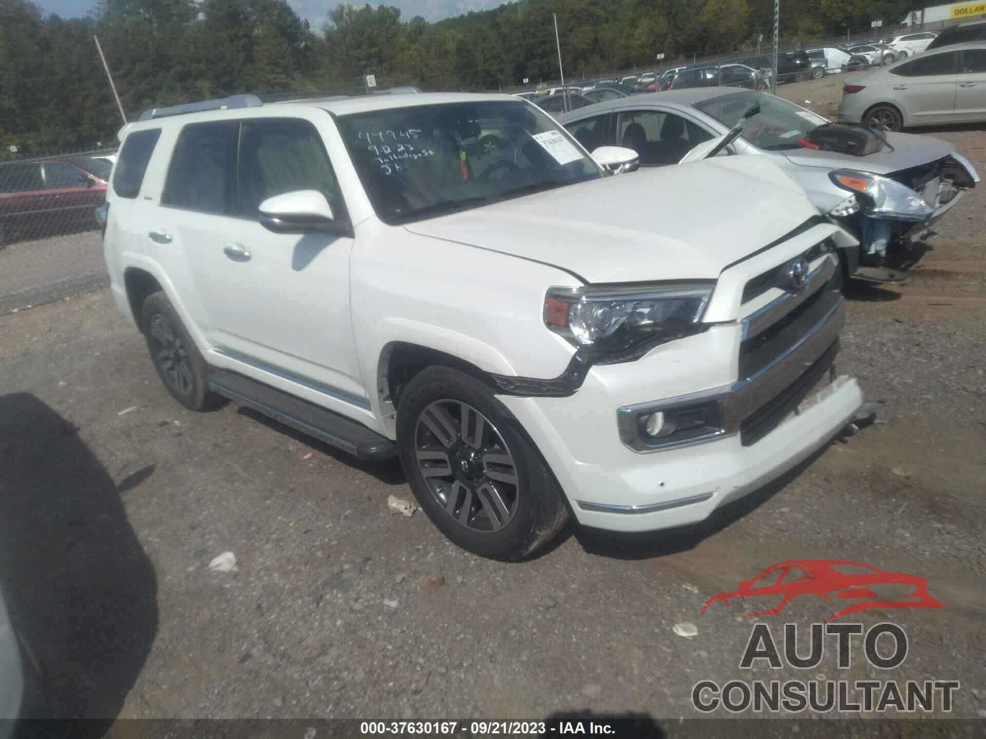 TOYOTA 4RUNNER 2016 - JTEZU5JR8G5114973