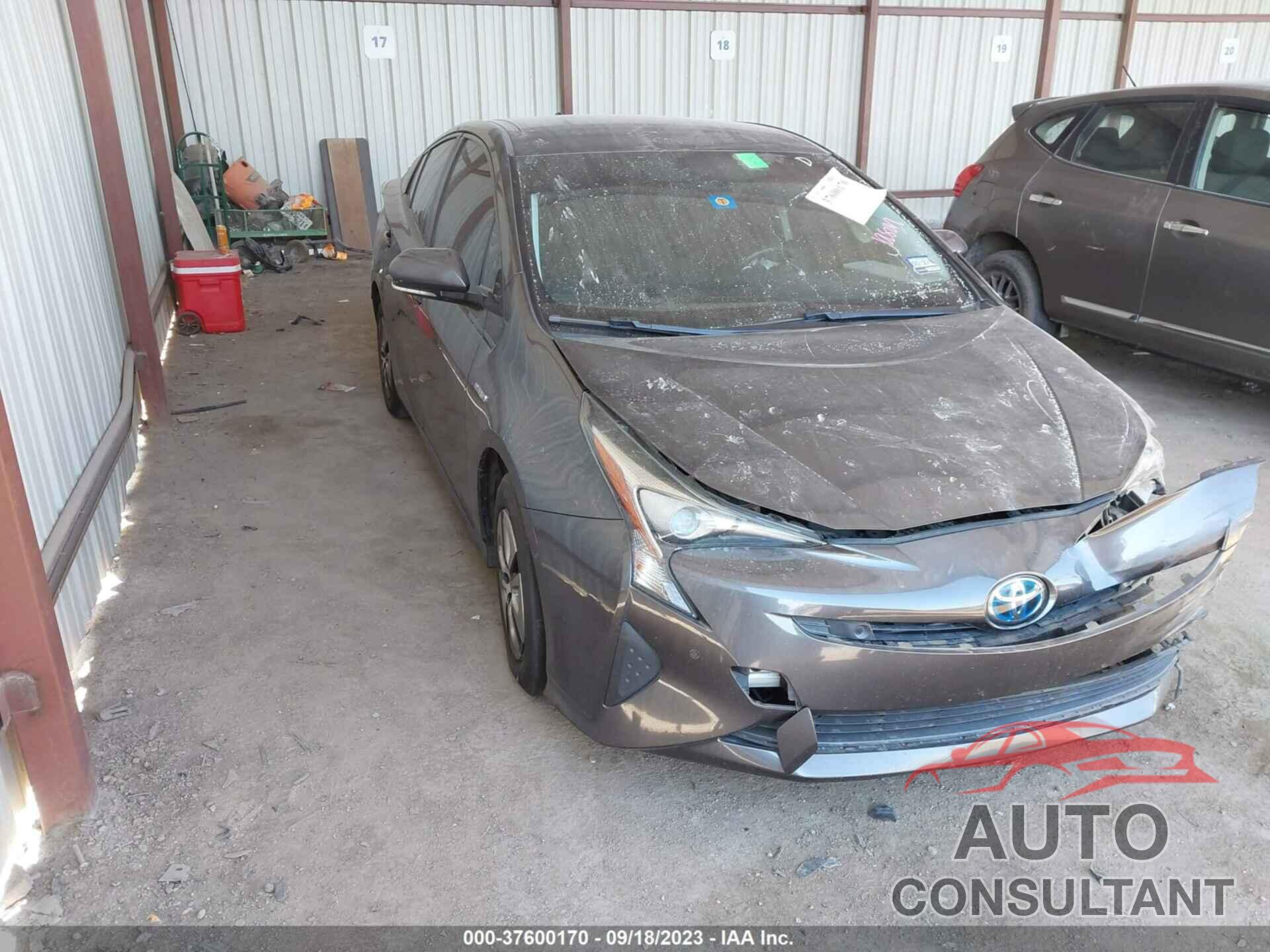 TOYOTA PRIUS 2018 - JTDKBRFUXJ3599278