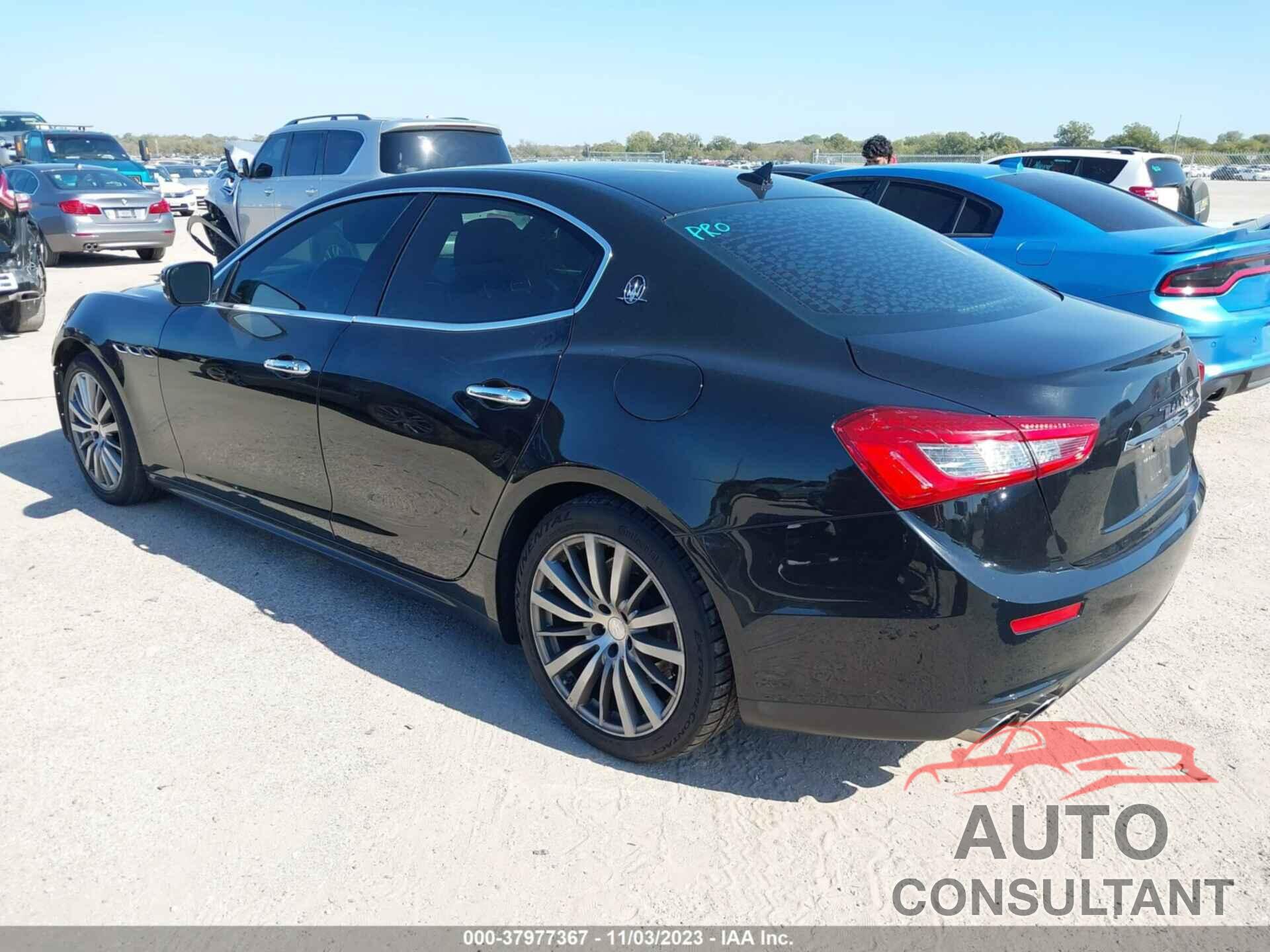 MASERATI GHIBLI 2016 - ZAM57RSA3G1189724