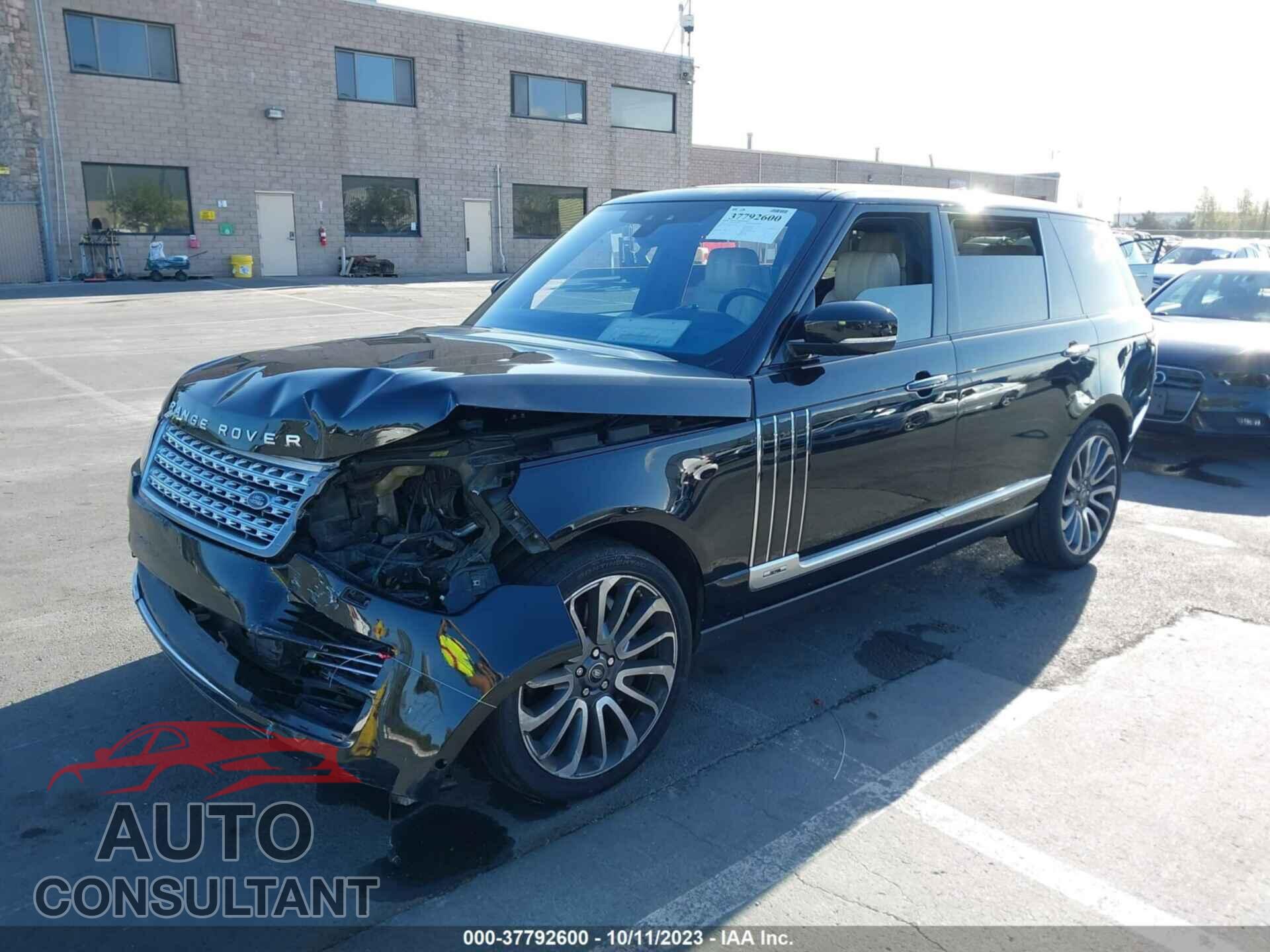 LAND ROVER RANGE ROVER 2017 - SALGV5FE3HA331203