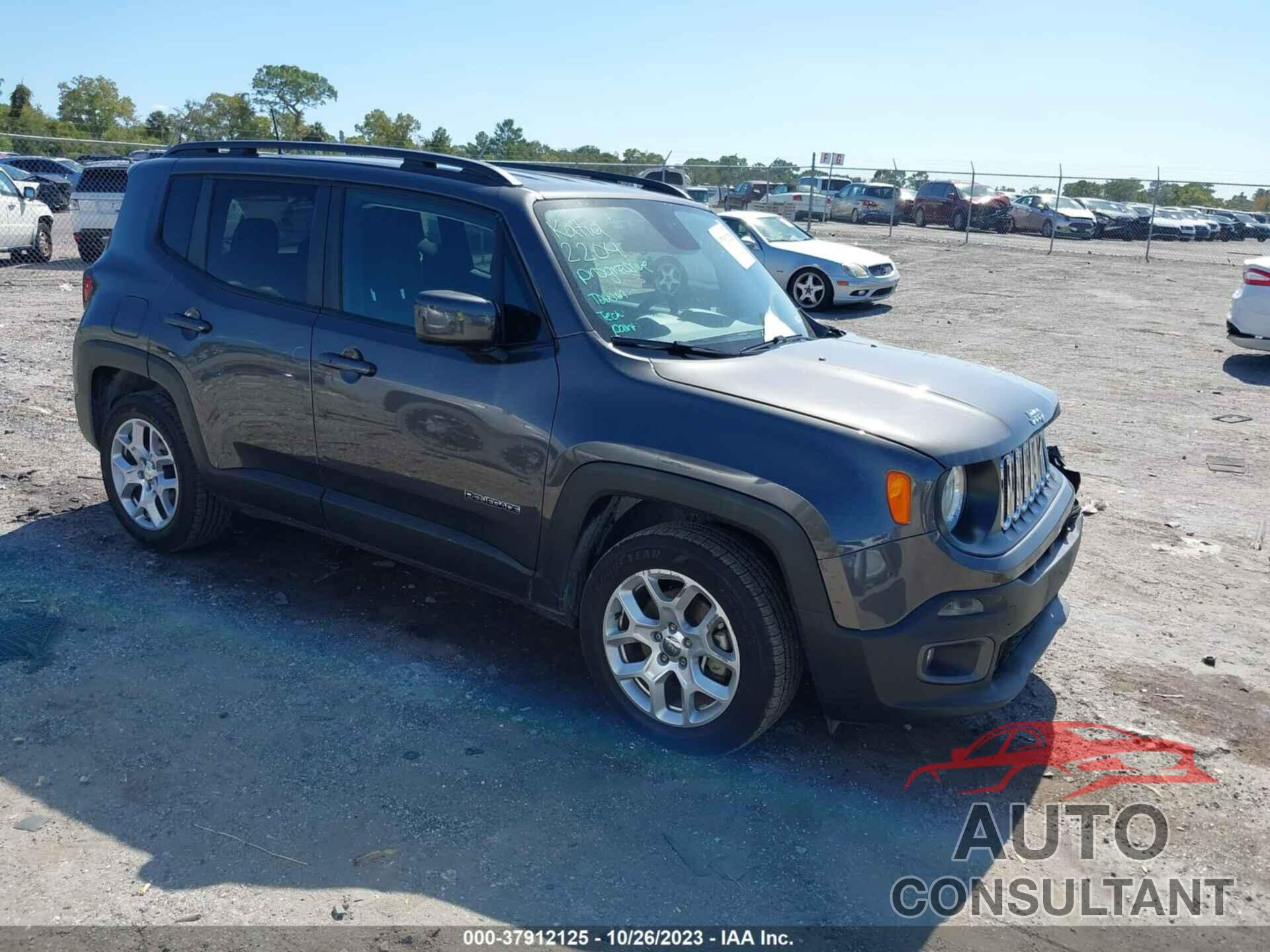 JEEP RENEGADE 2018 - ZACCJABB8JPJ37260