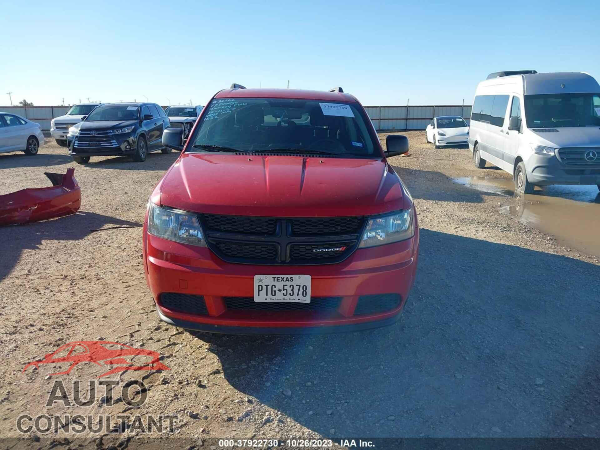 DODGE JOURNEY 2017 - 3C4PDCAB3HT609652