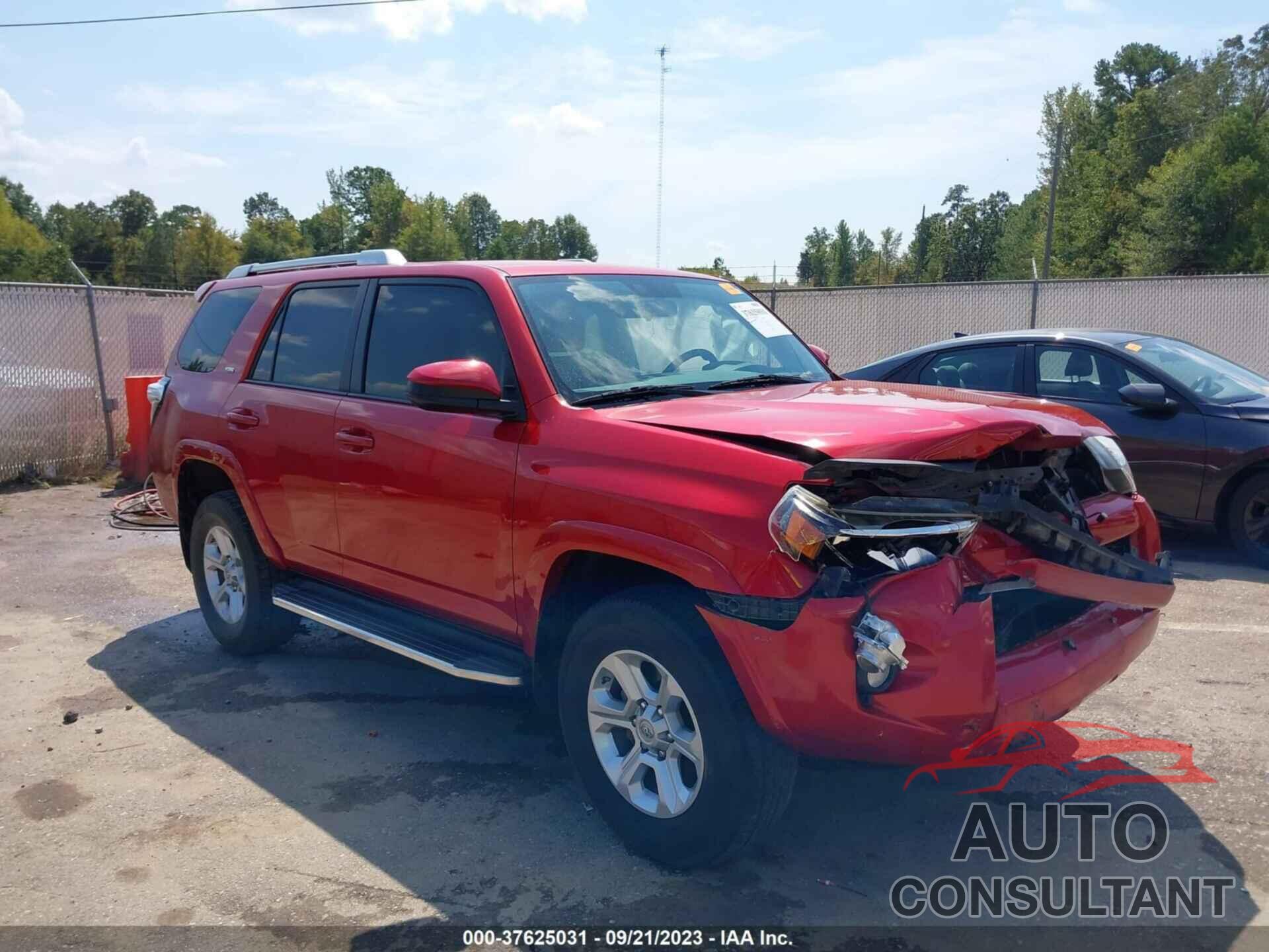 TOYOTA 4RUNNER 2016 - JTEBU5JR1G5353430